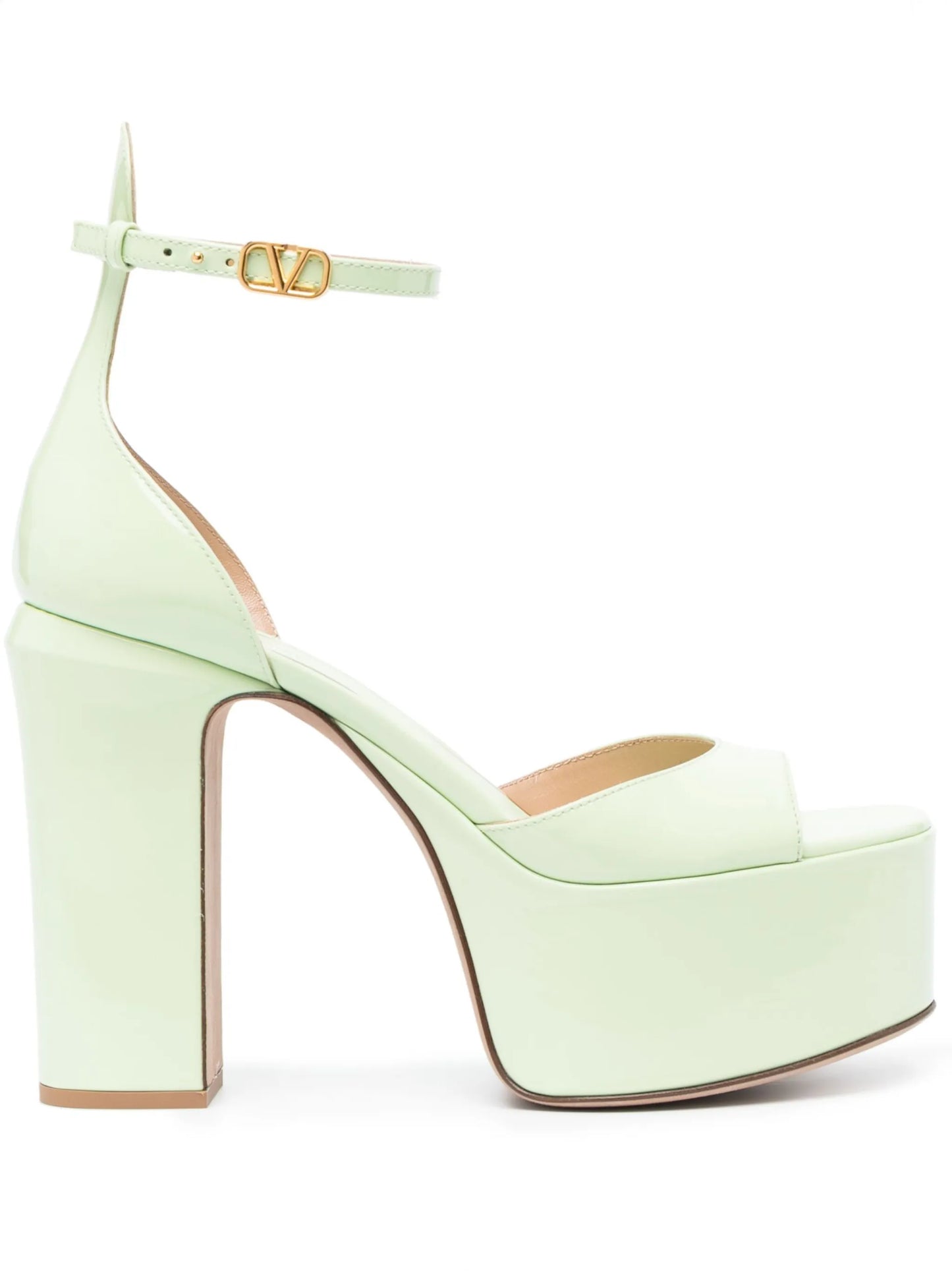 Tan-Go 120mm platform sandals