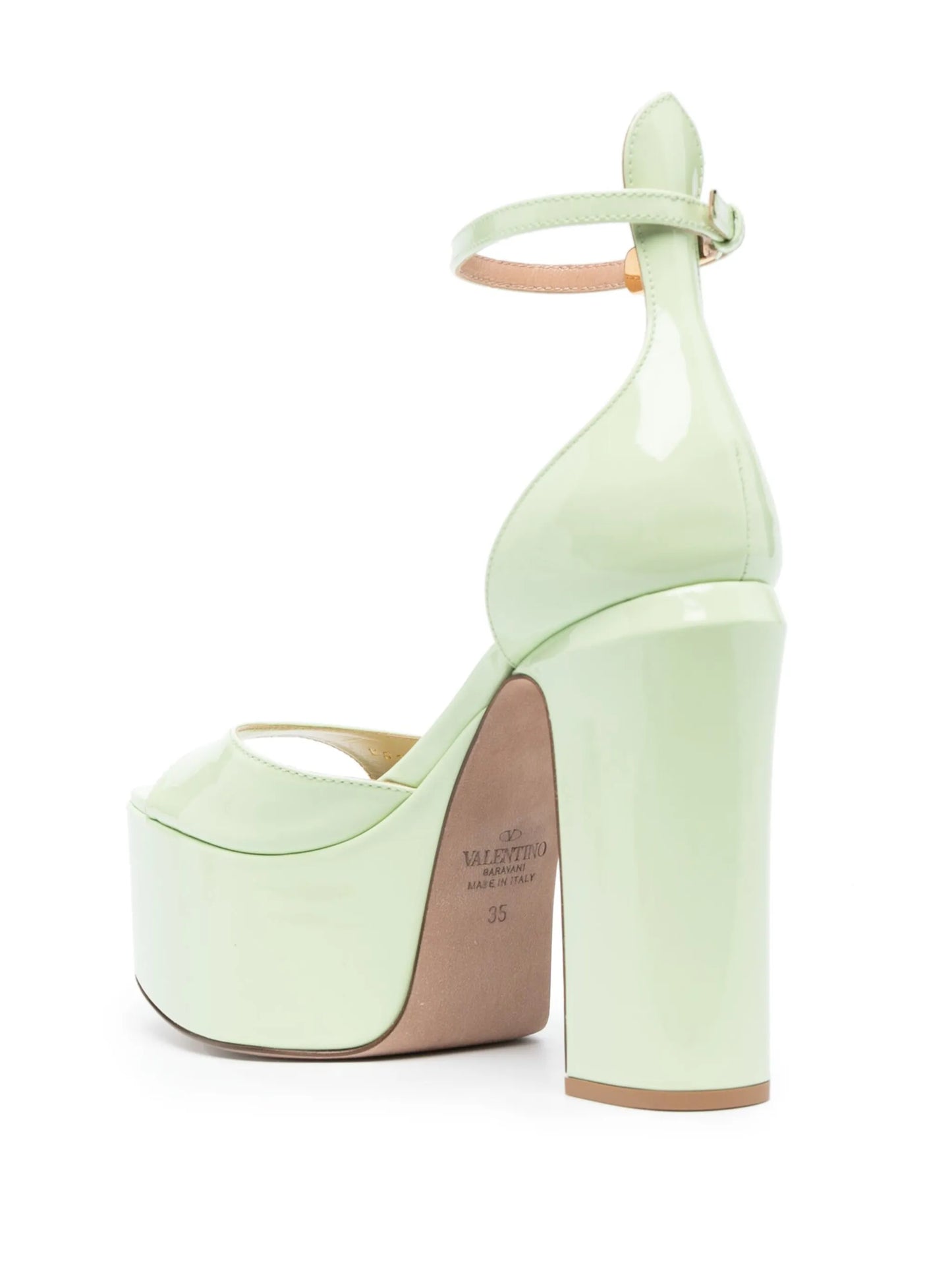 Tan-Go 120mm platform sandals