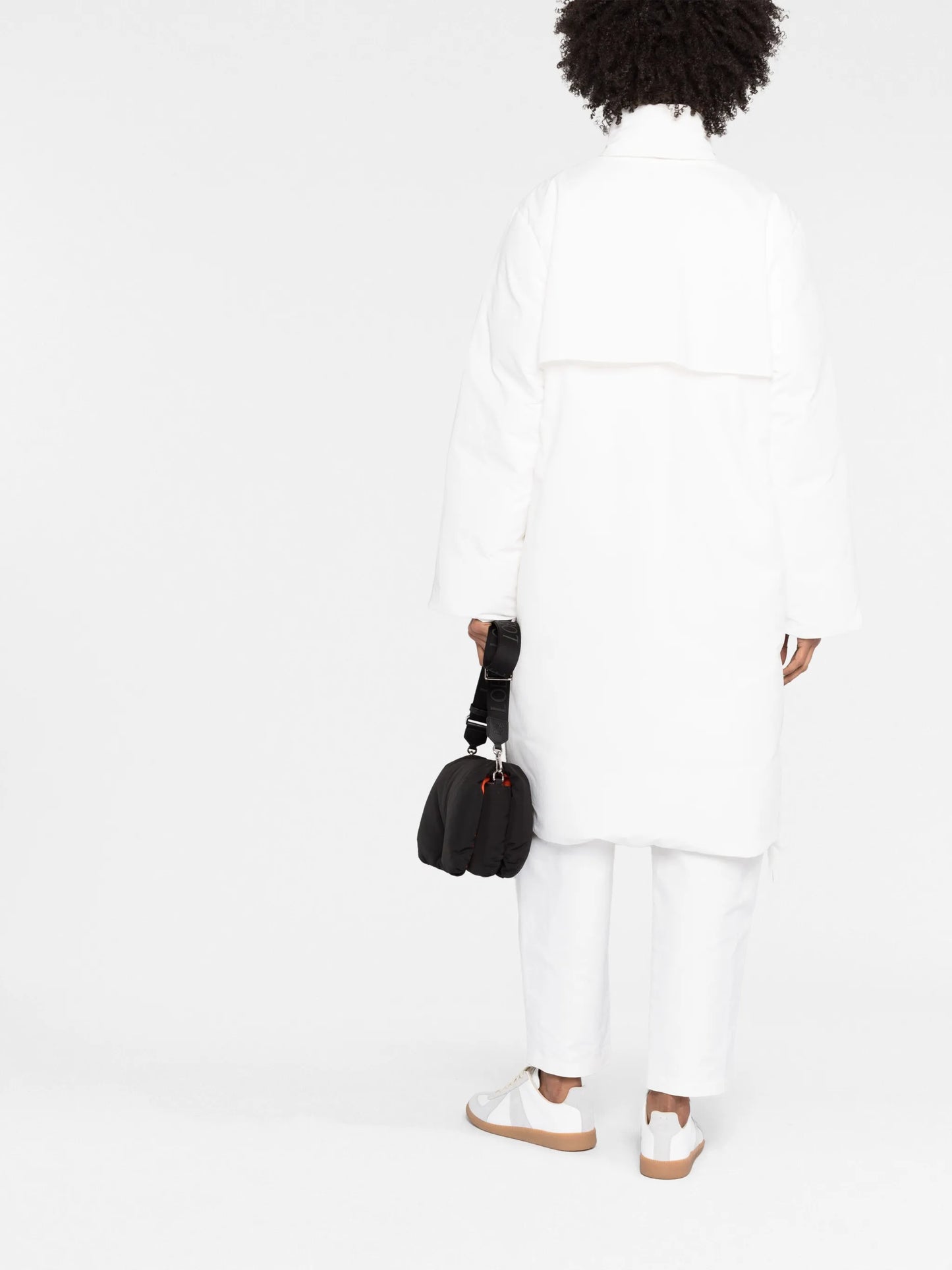high-neck padded coat