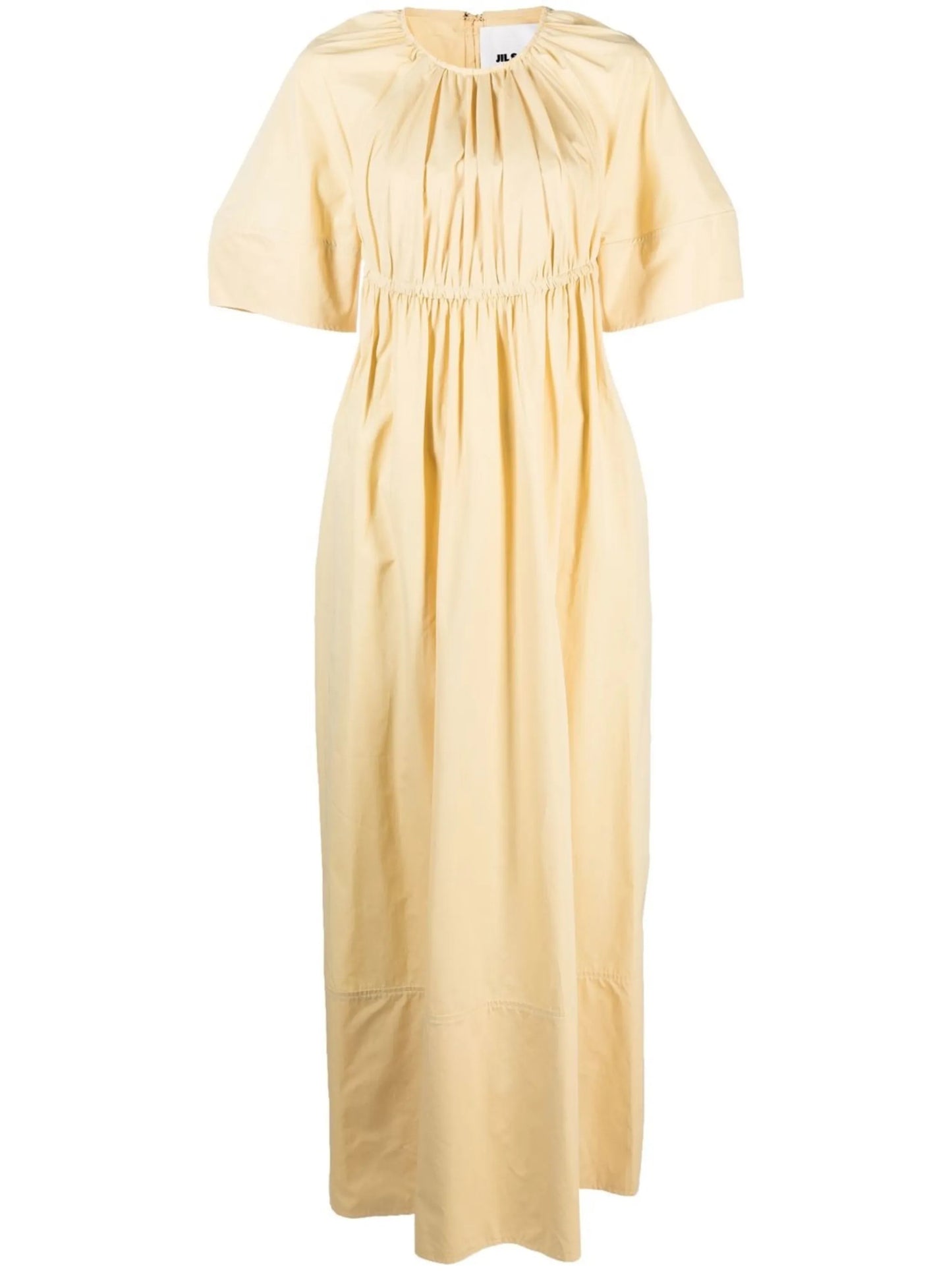 cut-out back long dress