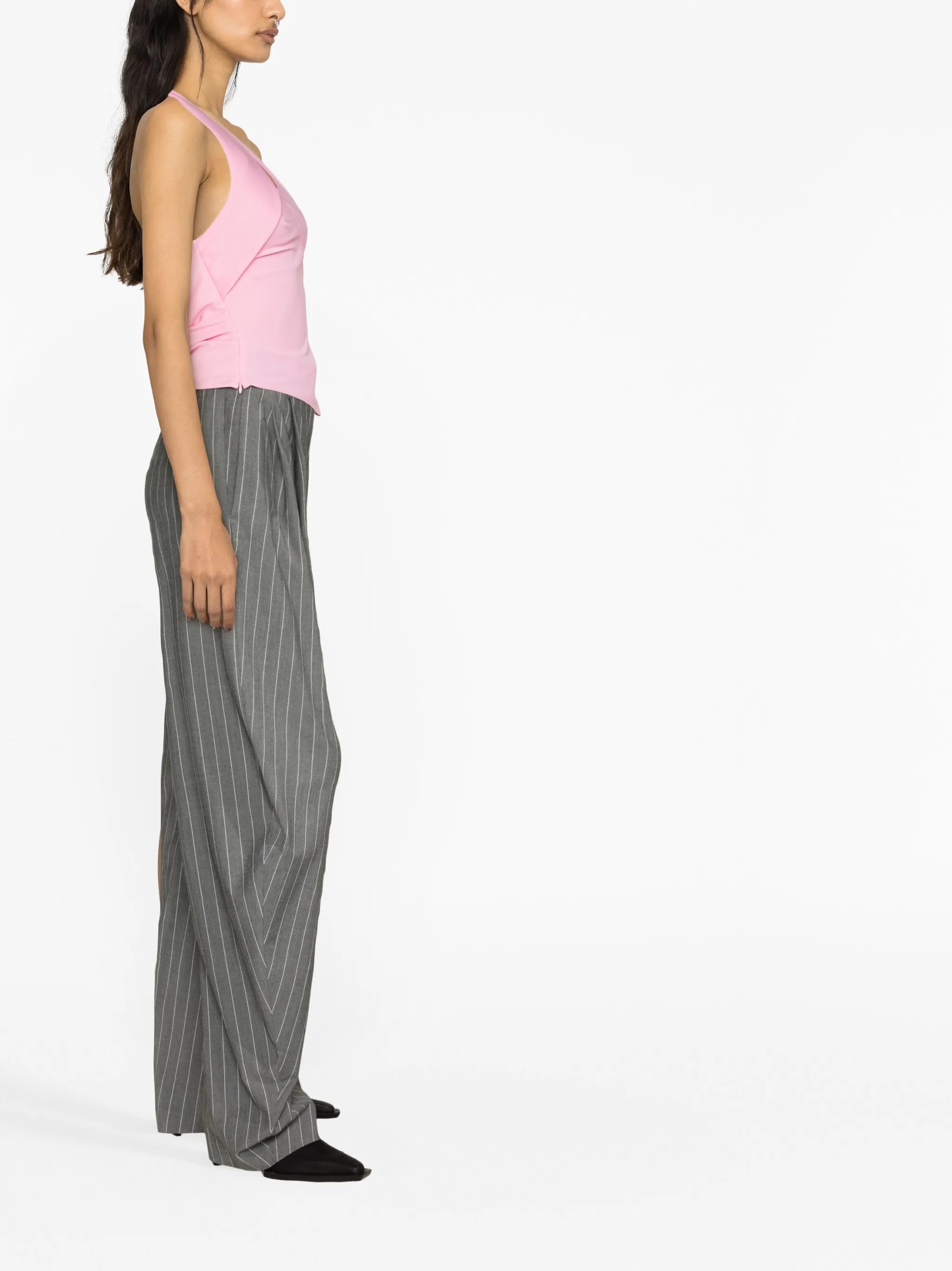 one-shoulder tank top