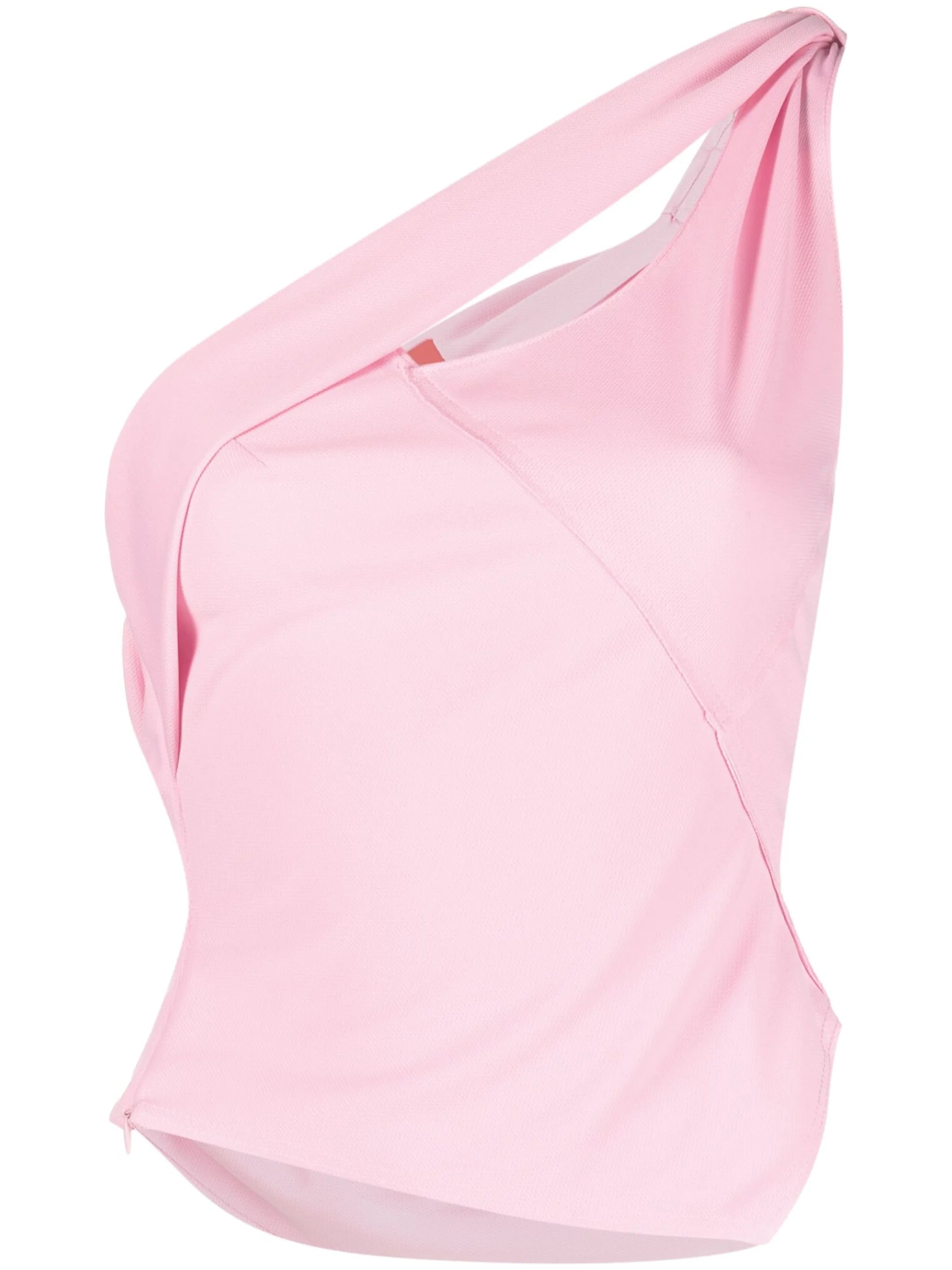 one-shoulder tank top