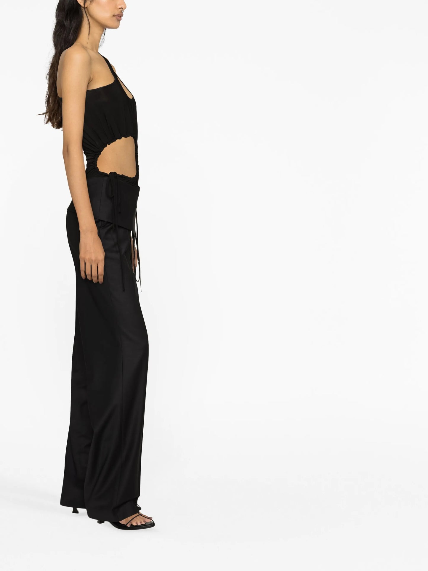 gathered cut-out body