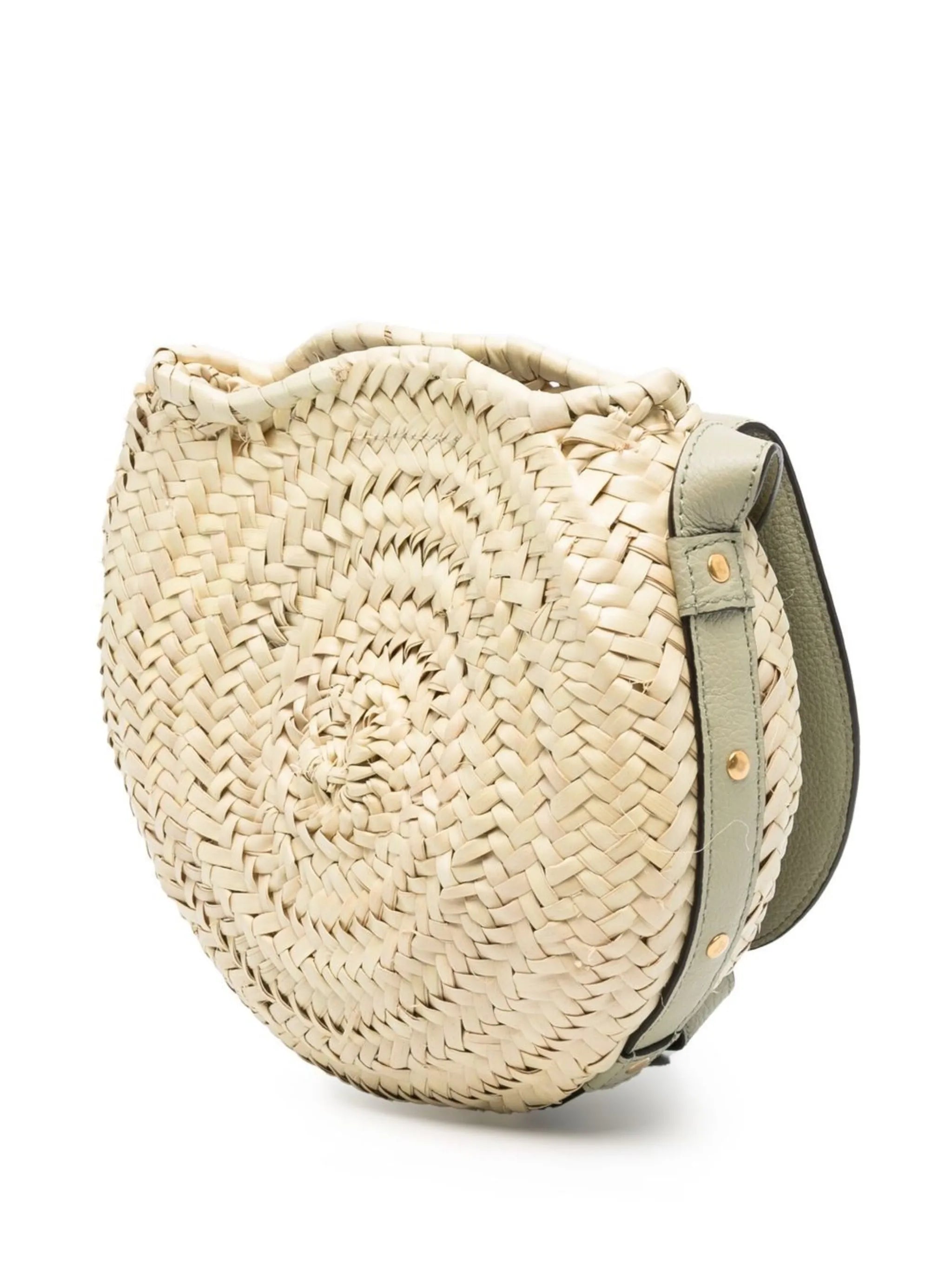 Marcie raffia crossbody bag