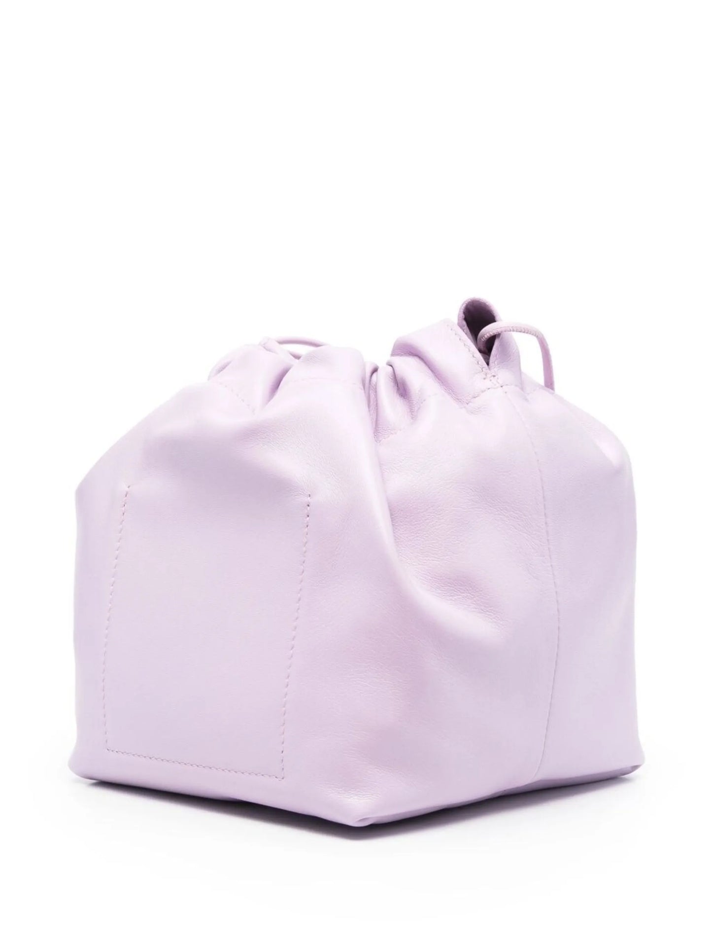 debossed-logo shoulder bag