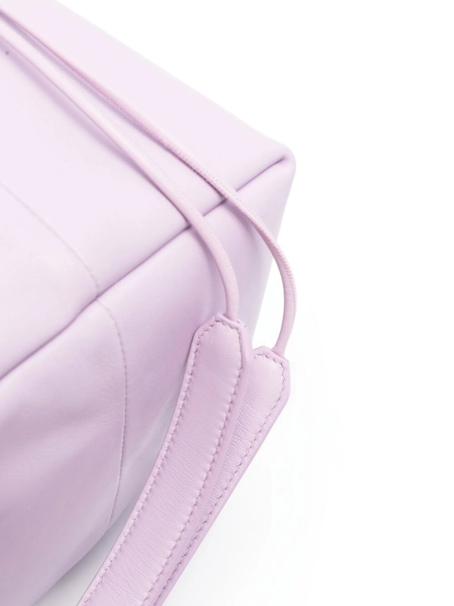 debossed-logo shoulder bag