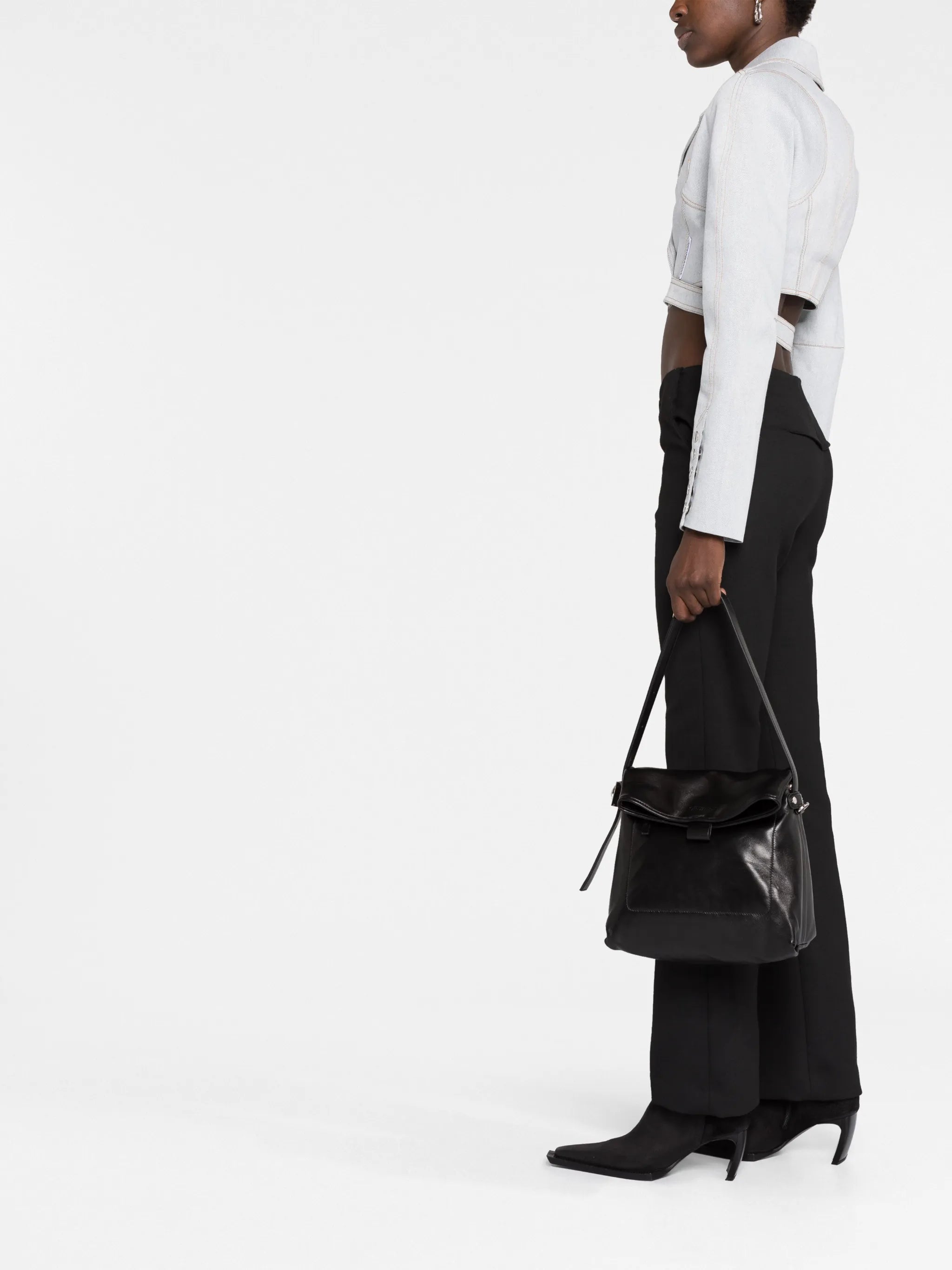 leather shoulder bag