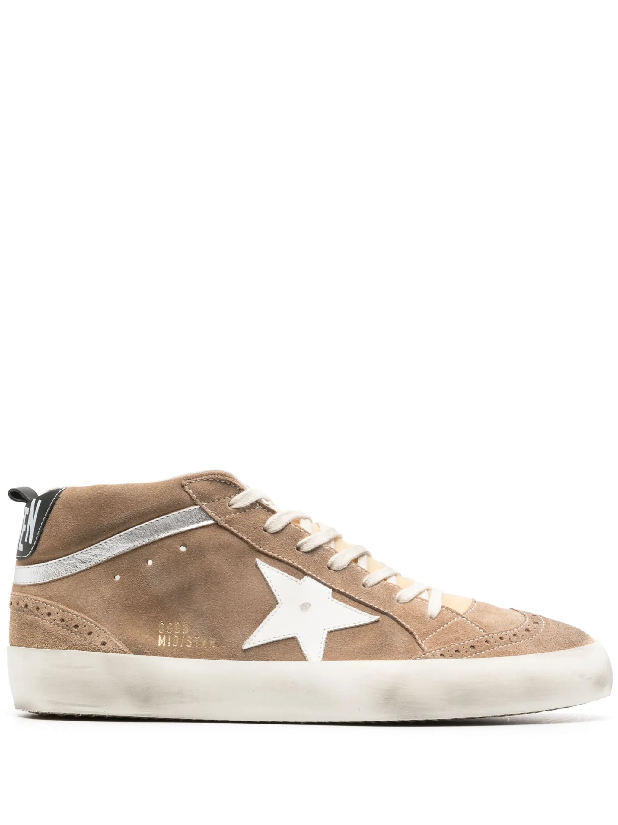Mid Star leather sneakers
