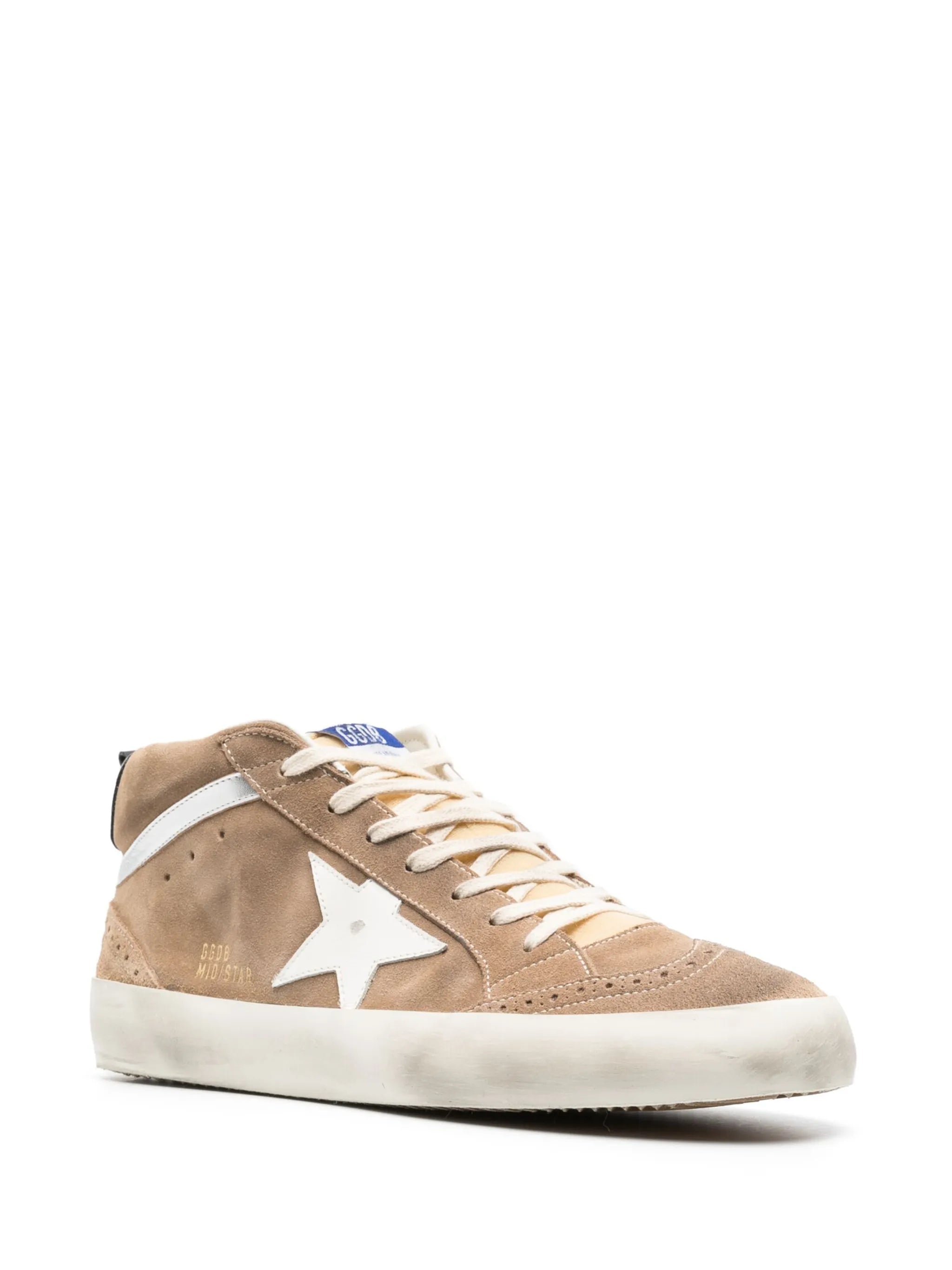 Mid Star leather sneakers