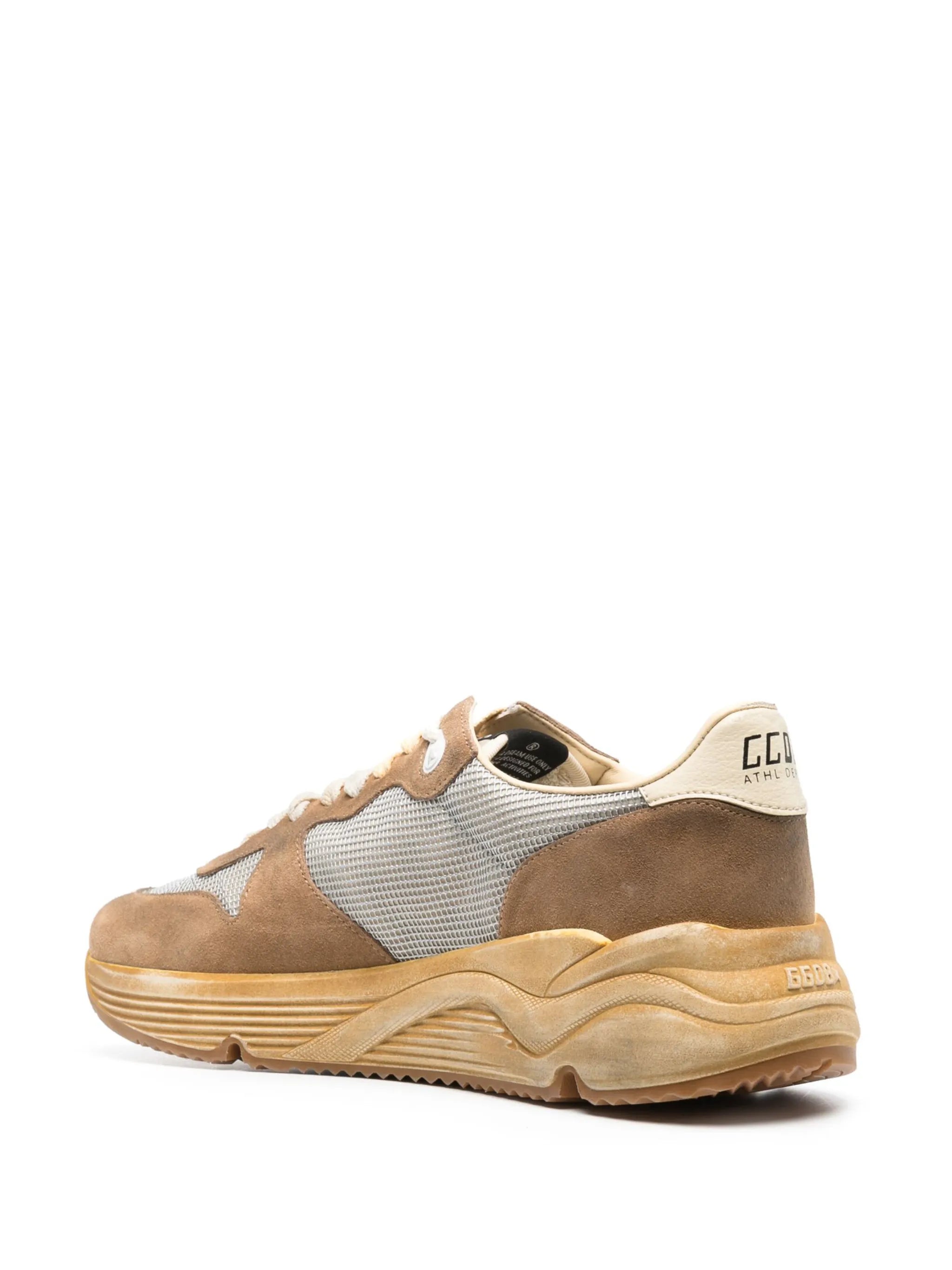 Running Sole leather sneakers