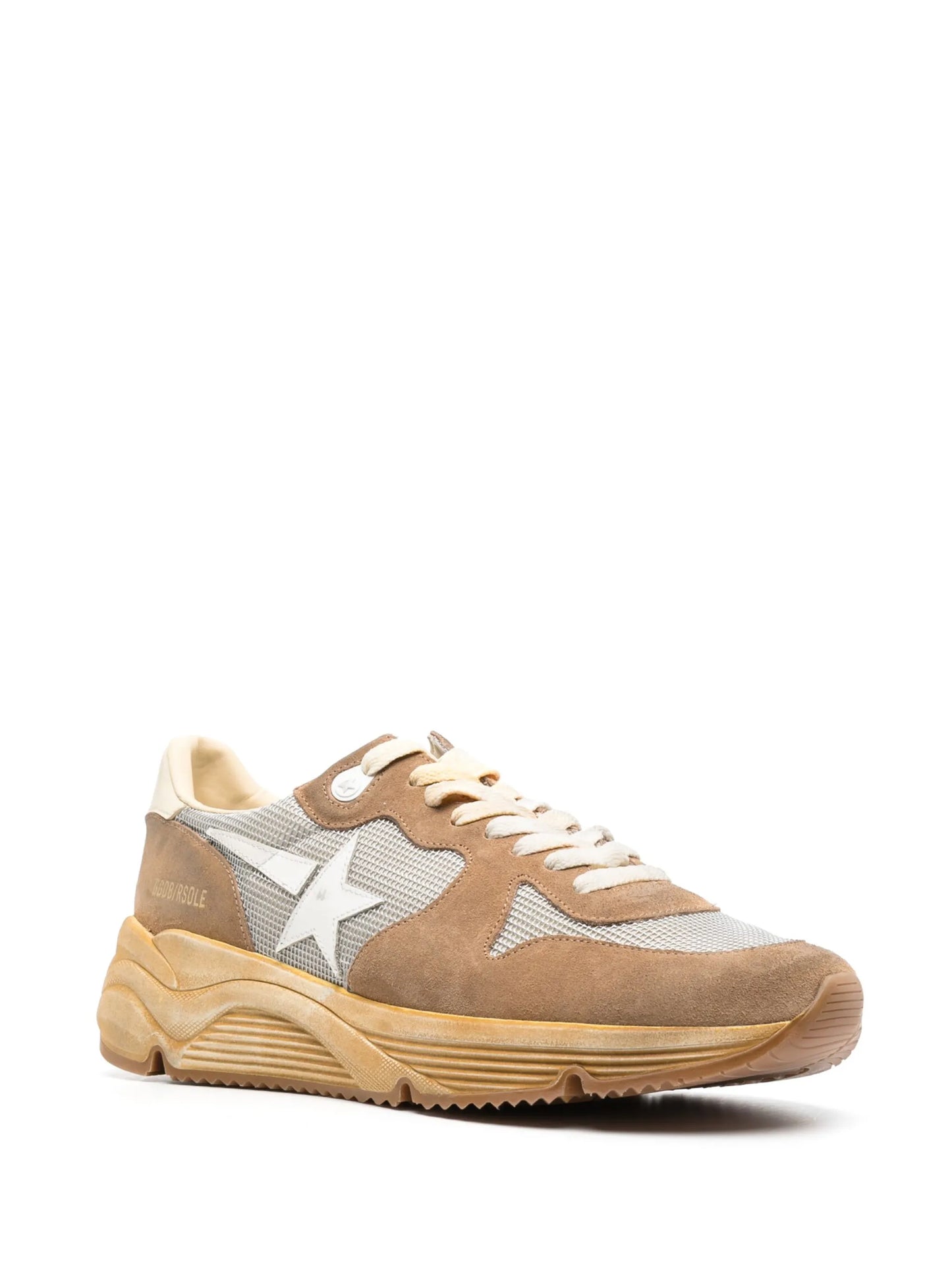 Running Sole leather sneakers