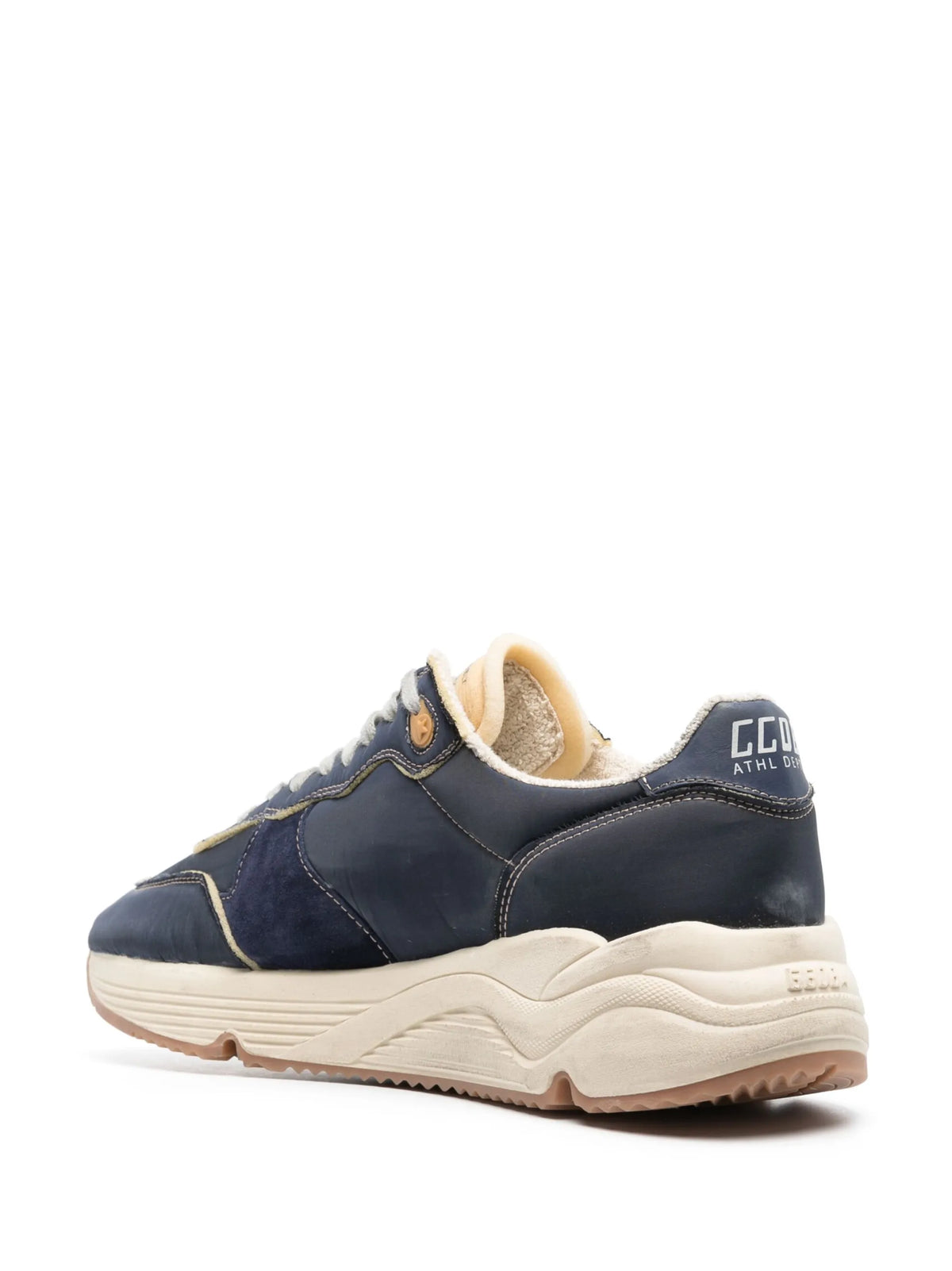 Running Sole leather sneakers