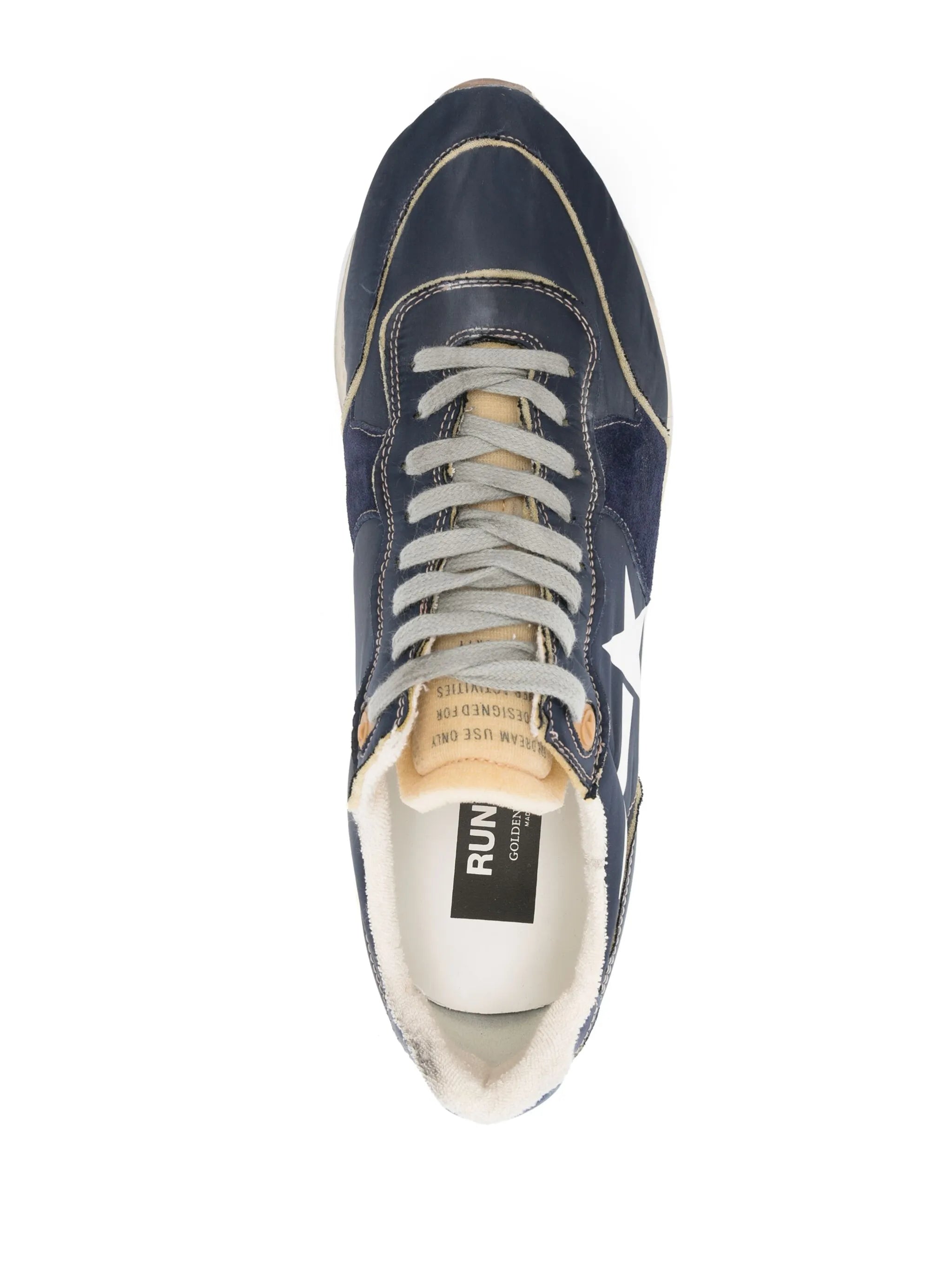 Running Sole leather sneakers