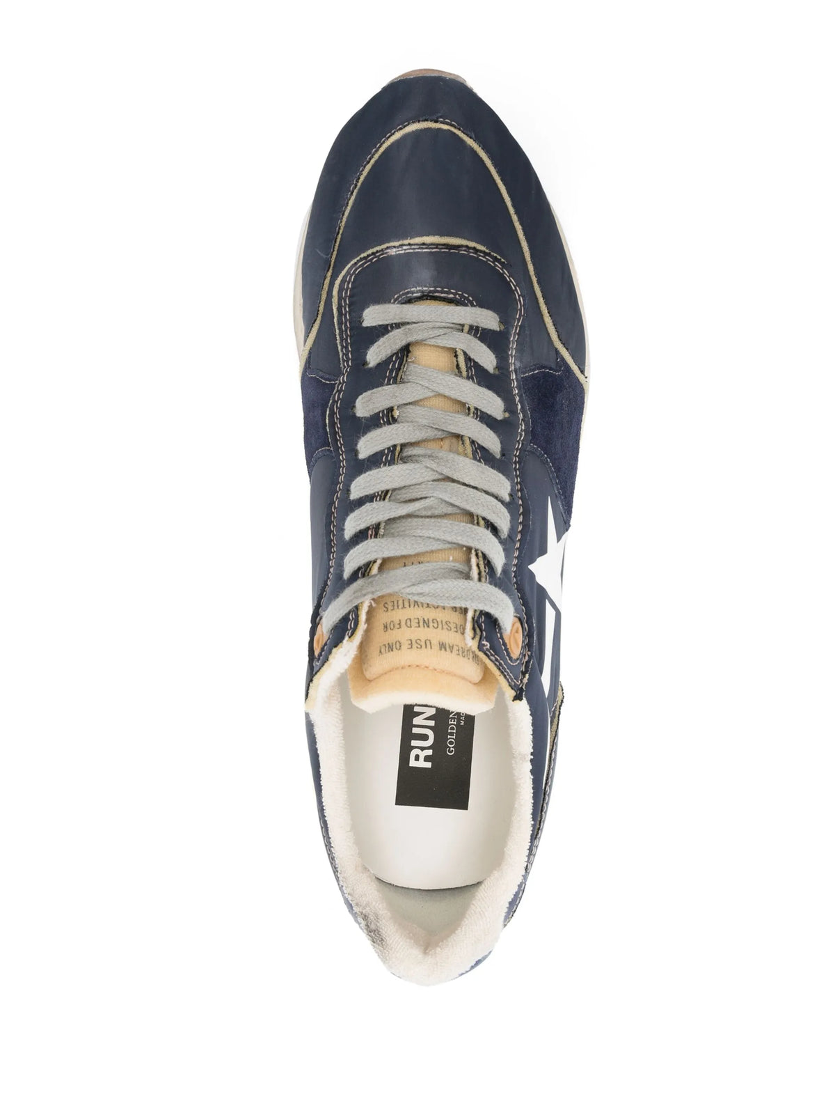 Running Sole leather sneakers