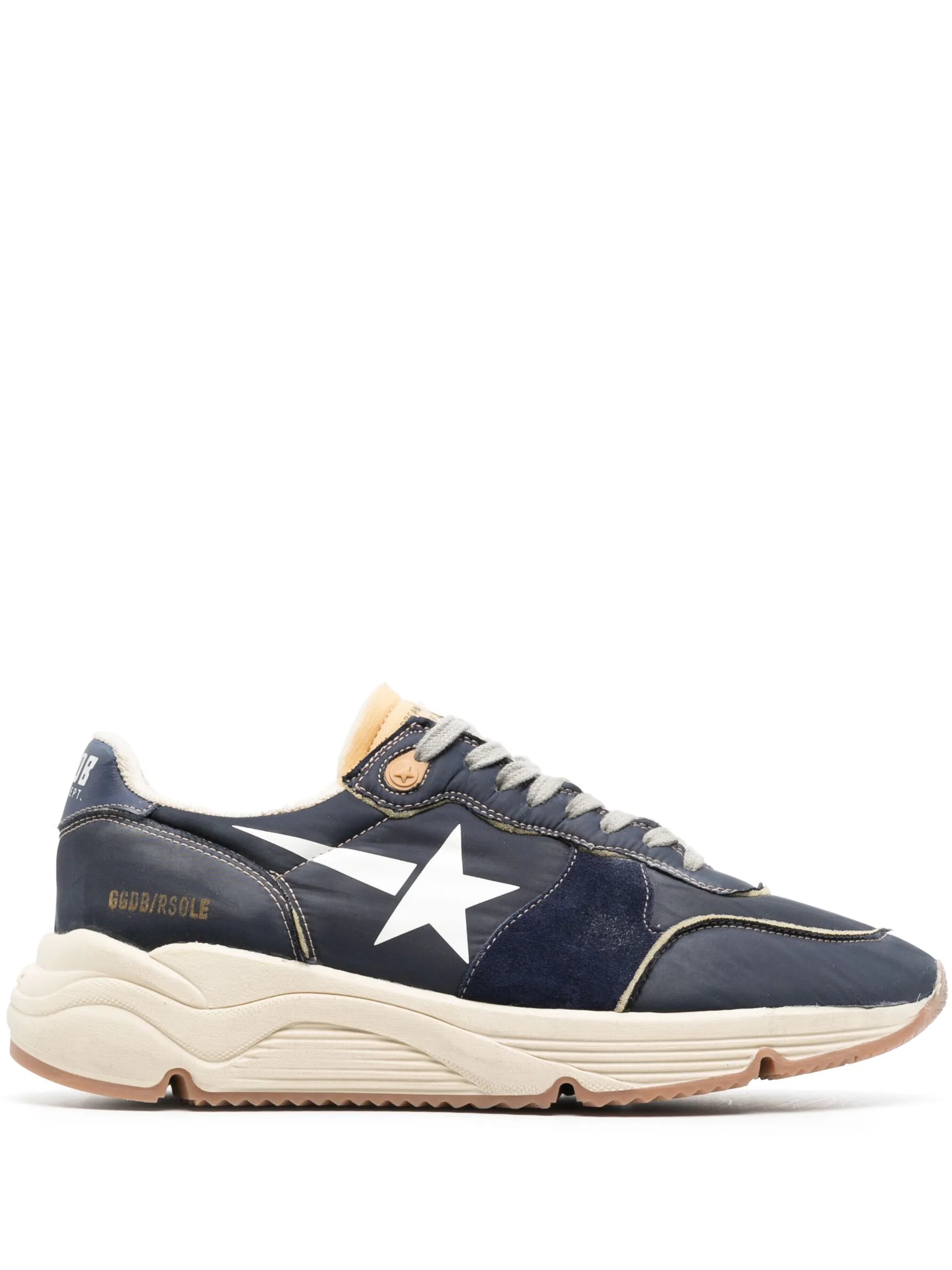 Running Sole leather sneakers