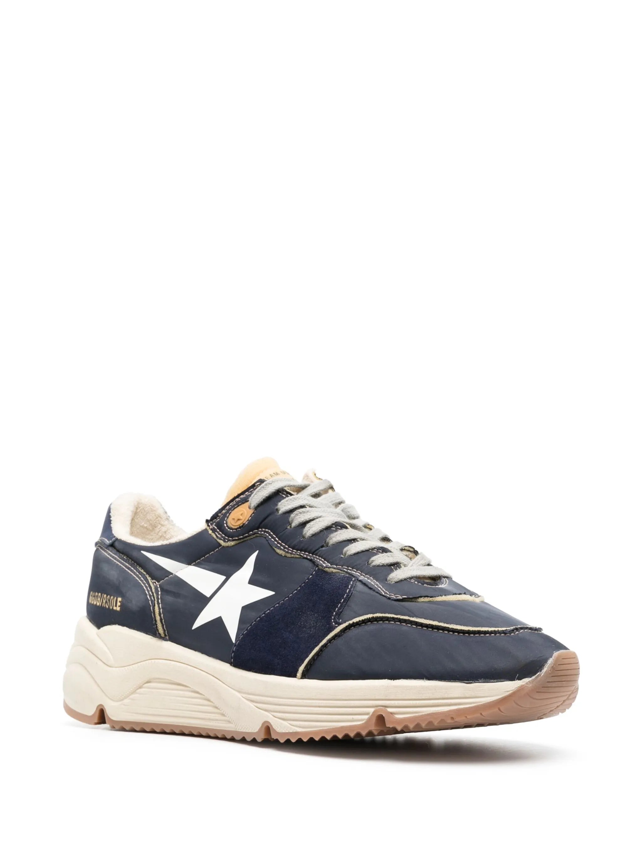 Running Sole leather sneakers