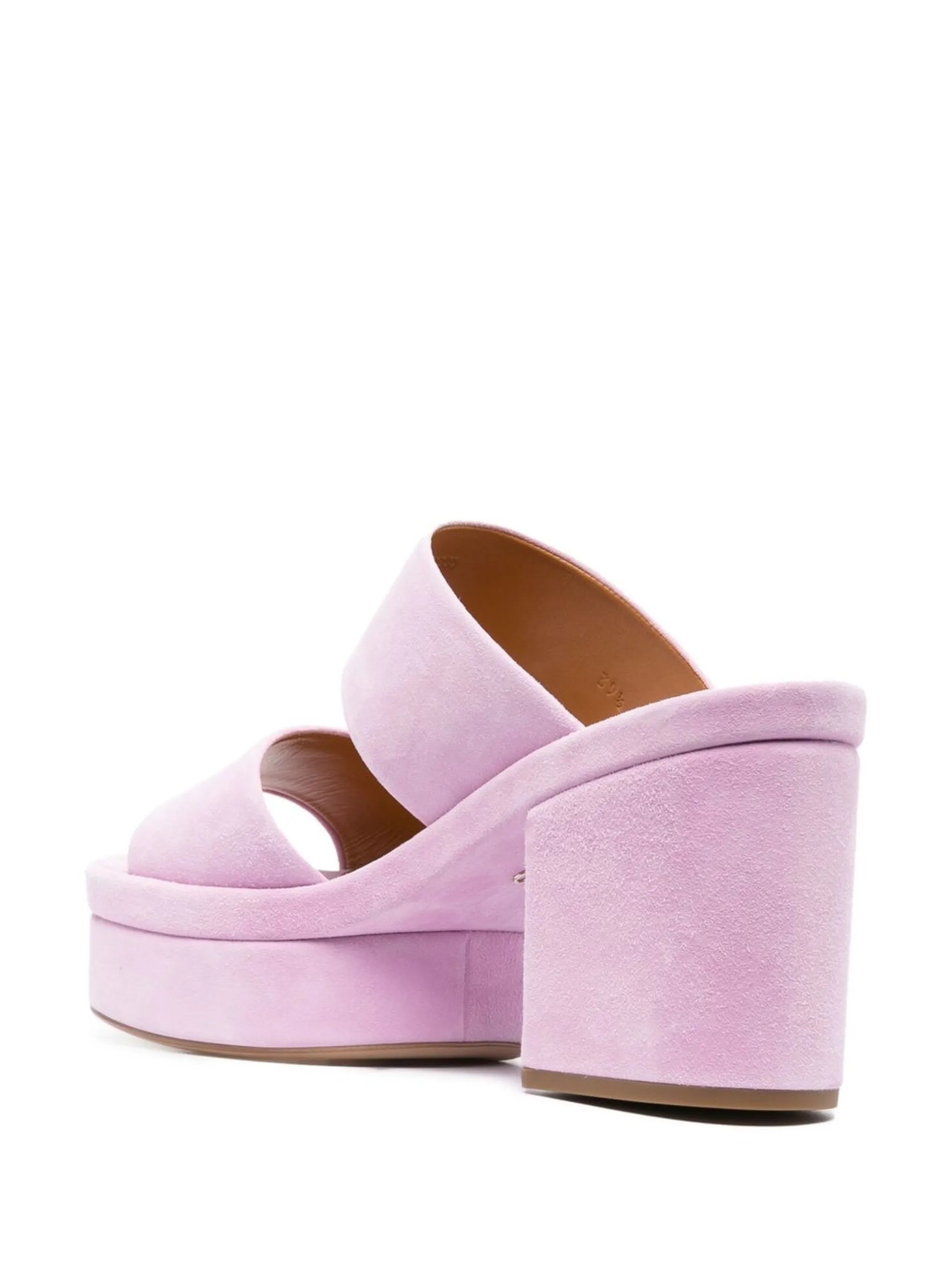 95mm Odina suede sandals