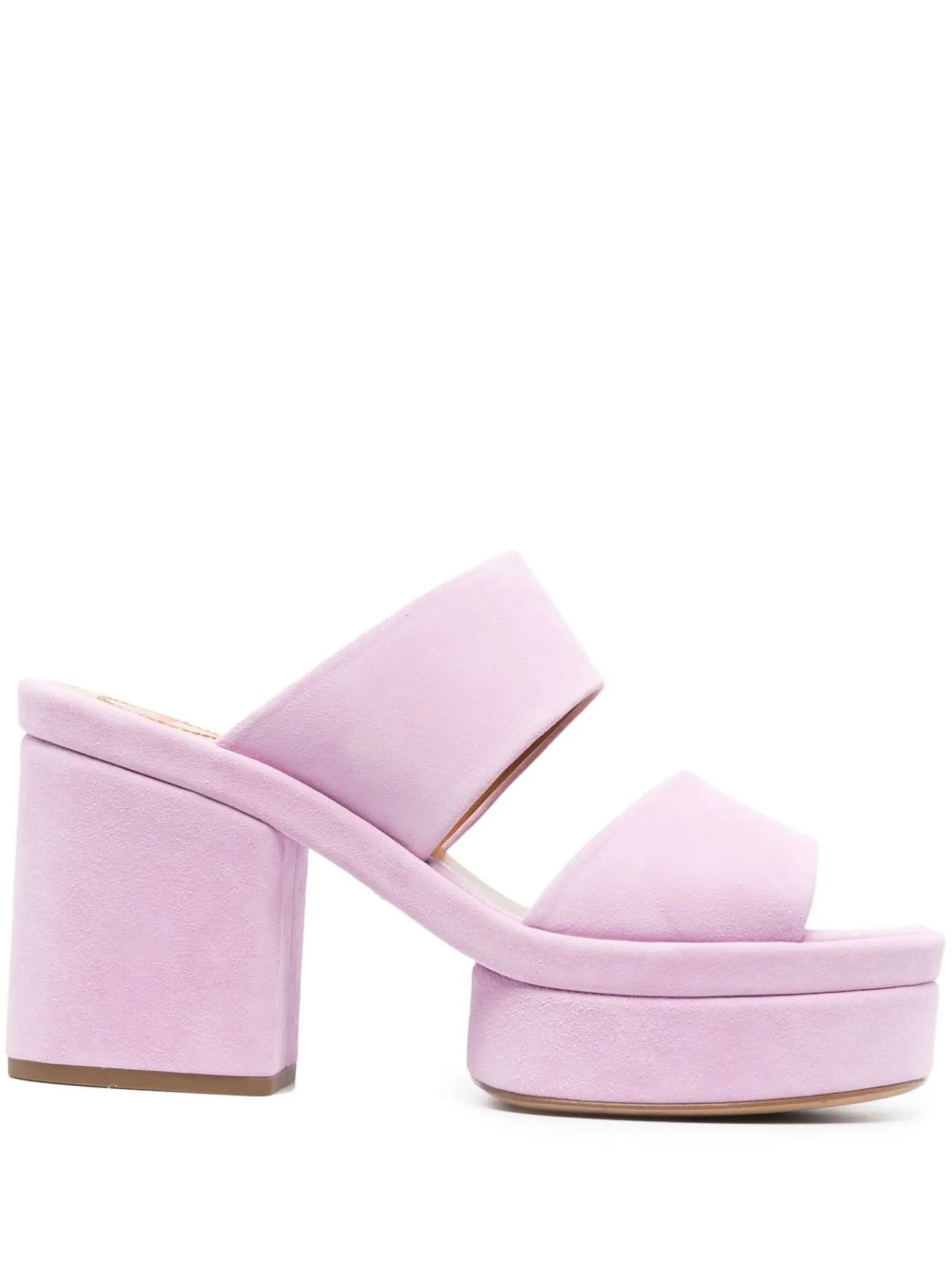 95mm Odina suede sandals
