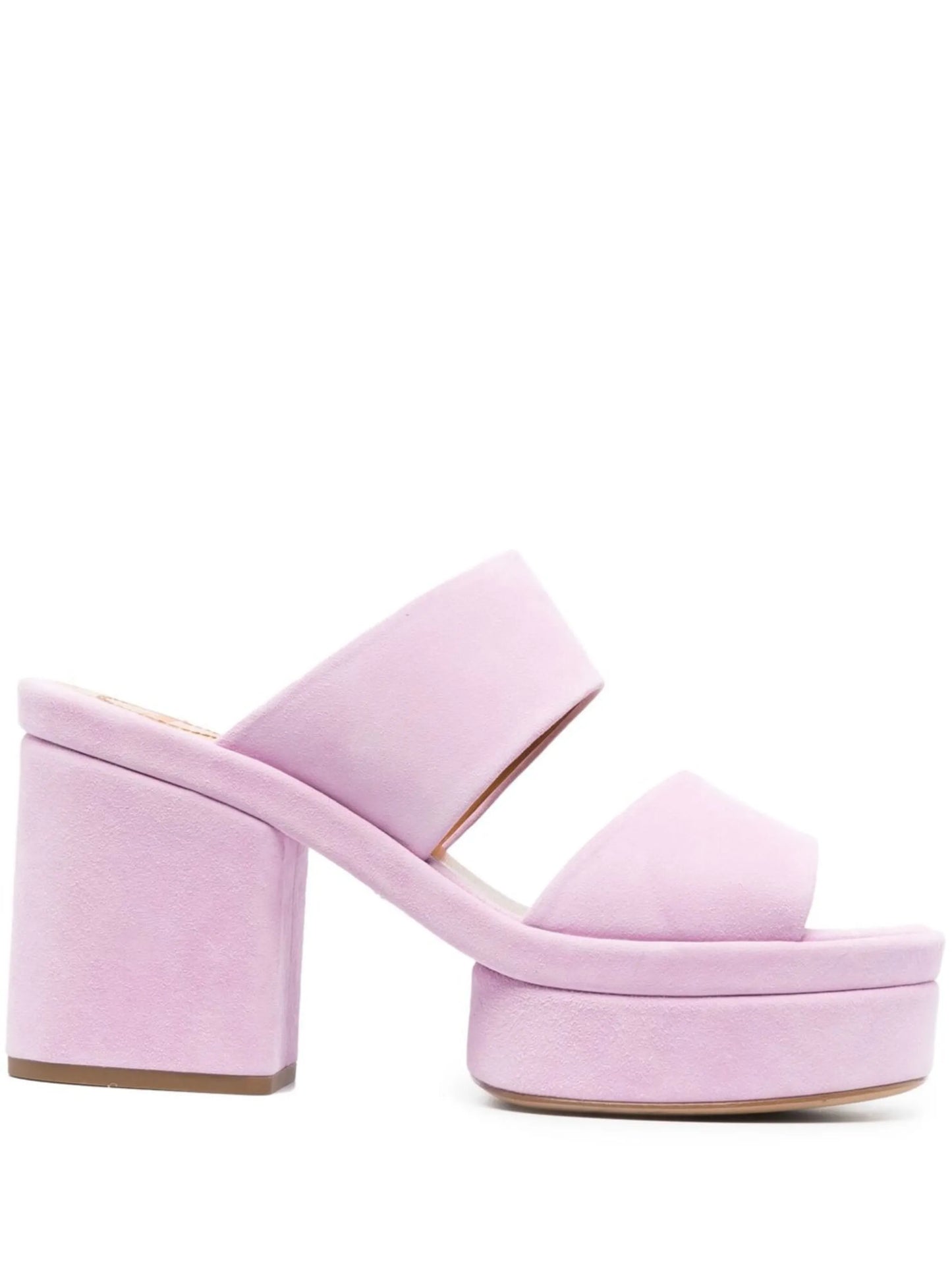 95mm Odina suede sandals
