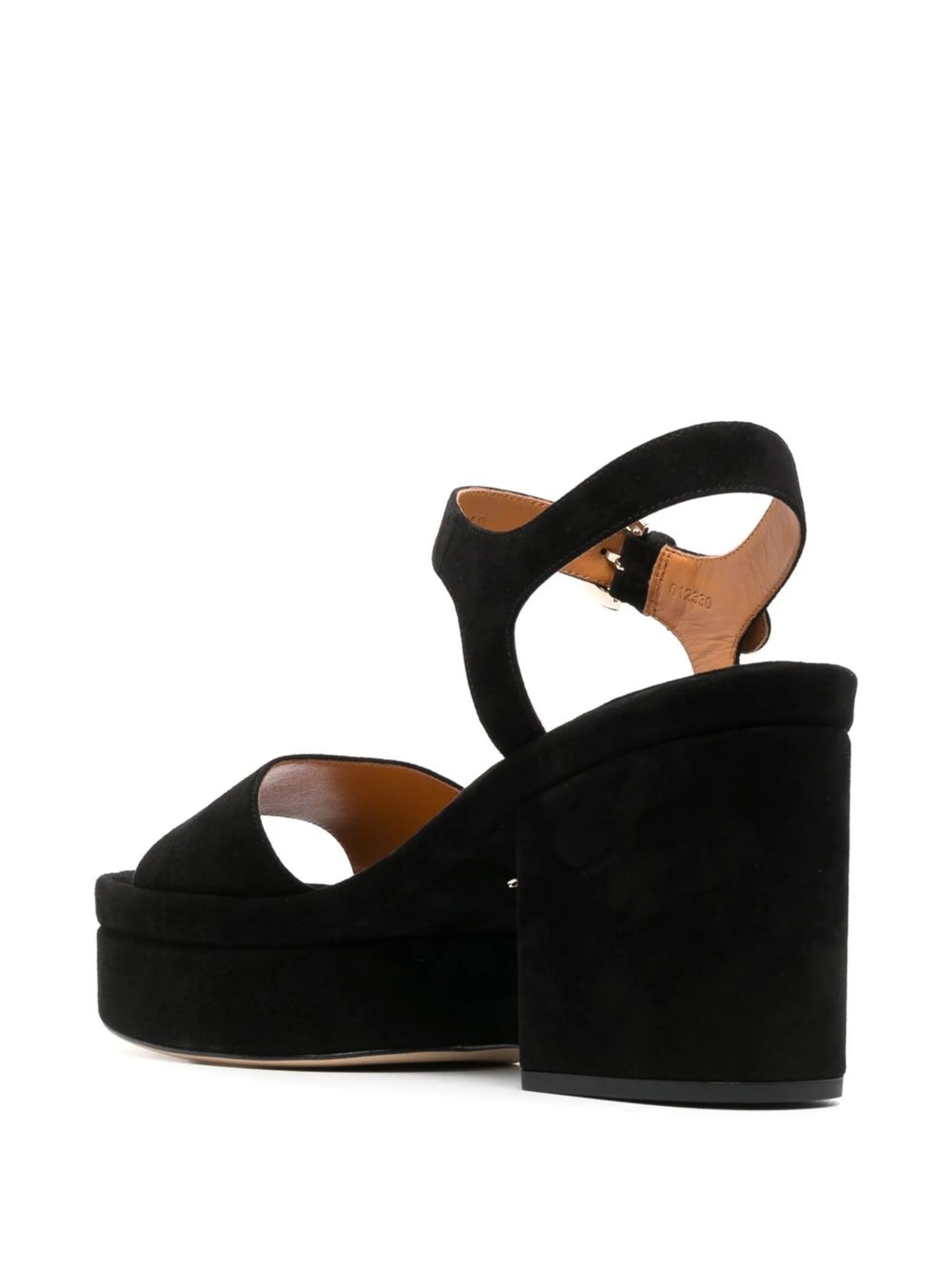 Odina suede 90mm platform sandals