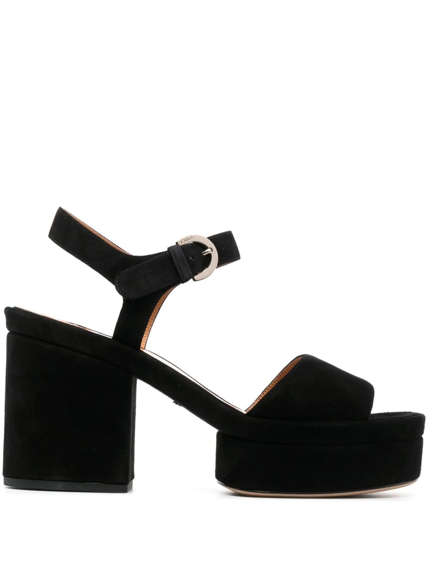 Odina suede 90mm platform sandals