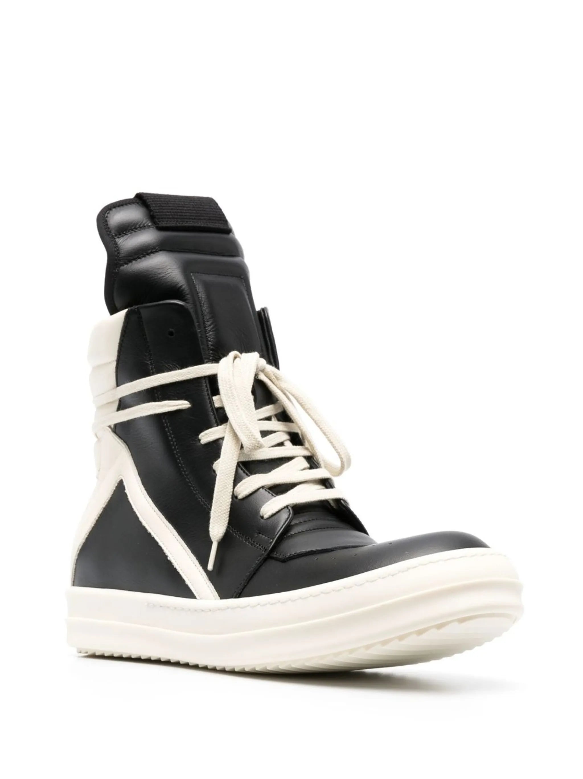 Black Geobasket High Top Sneakers