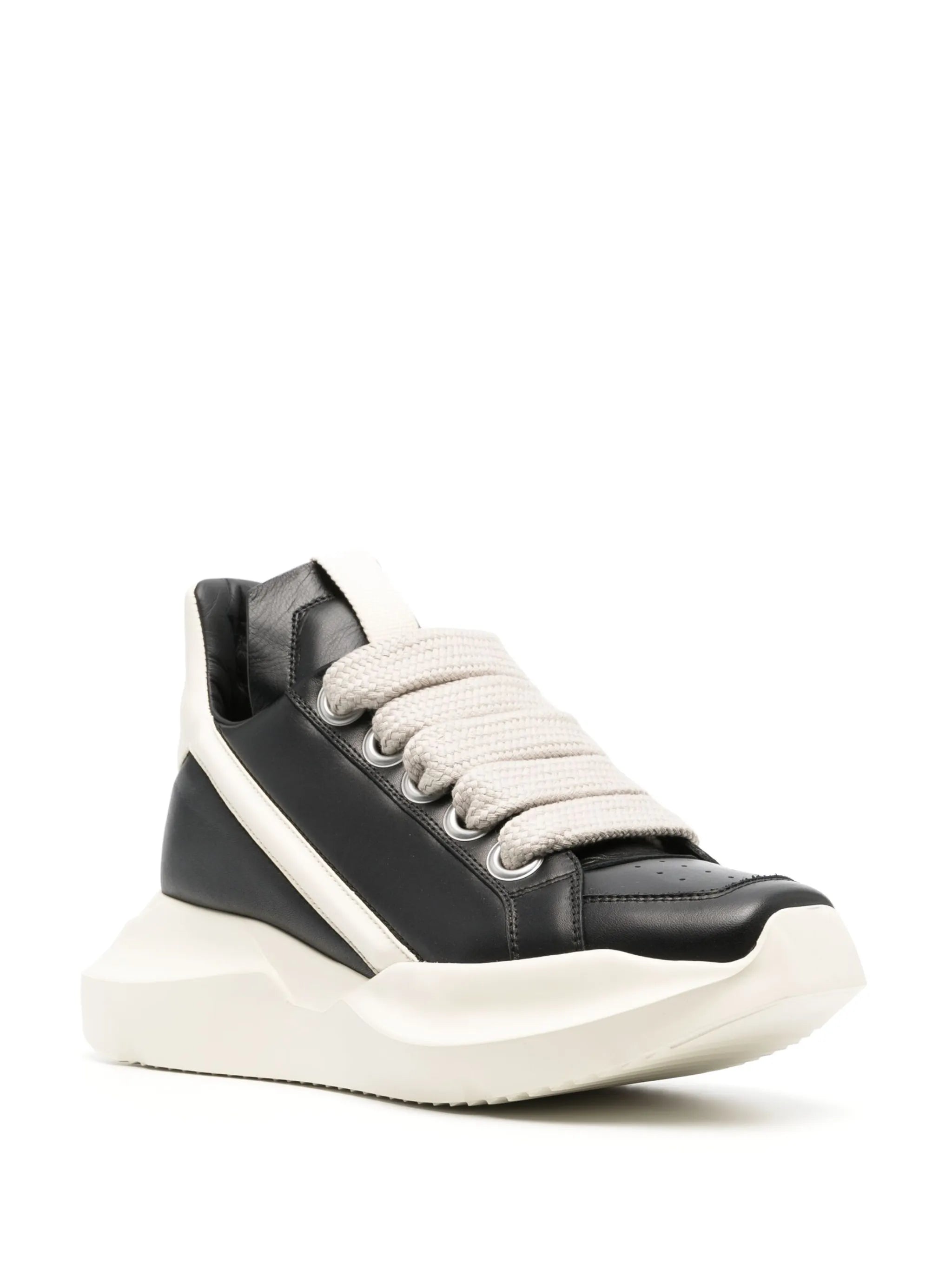 Geth runner leather sneakers
