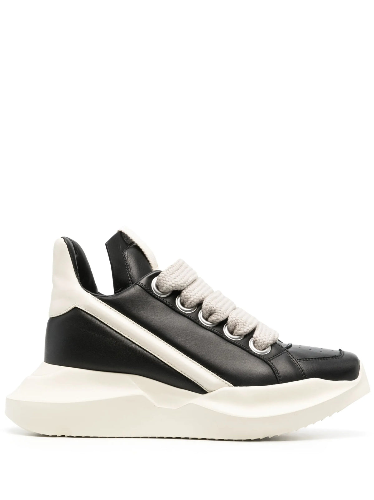 Geth runner leather sneakers
