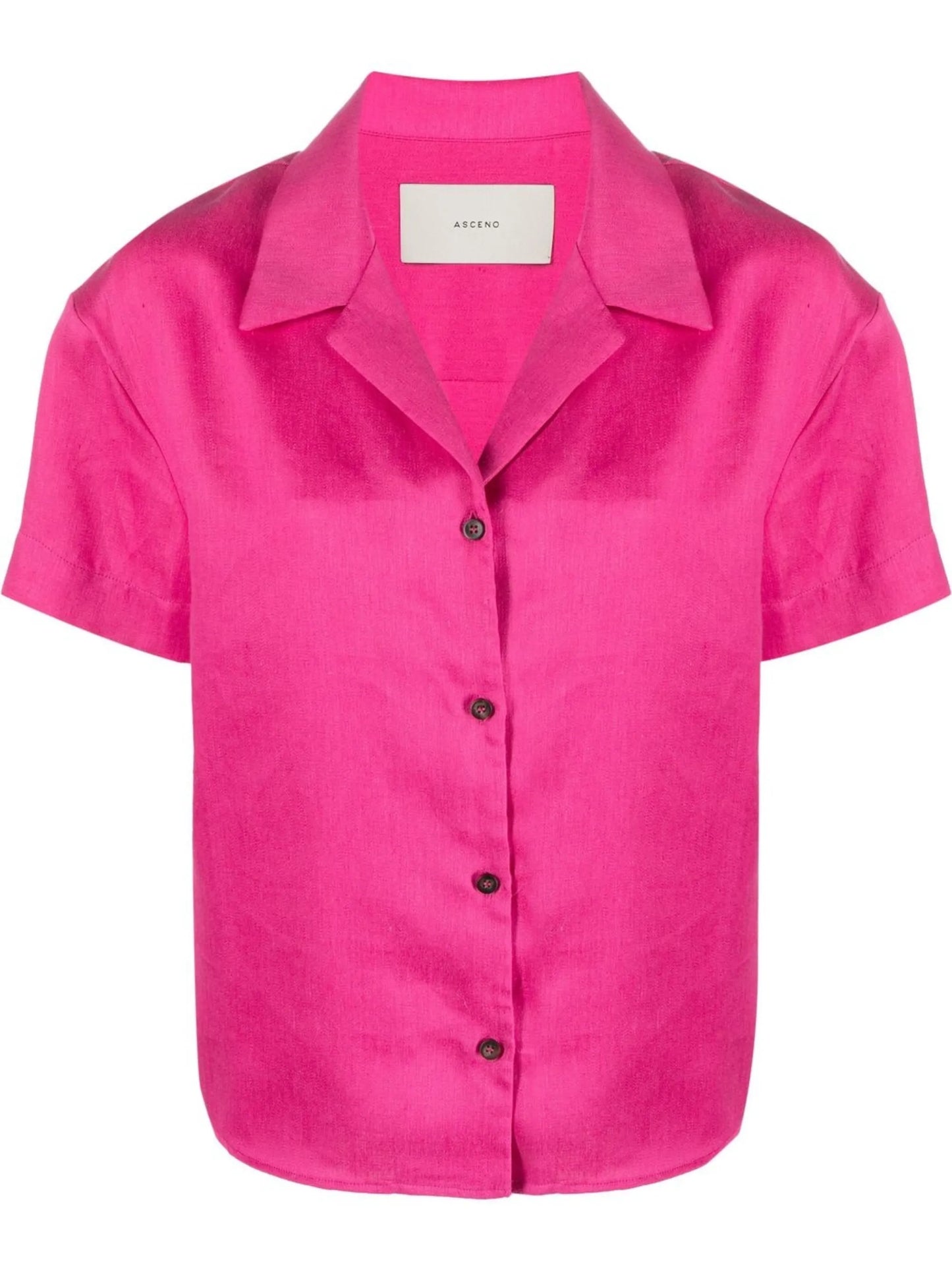 Prague camp-collar shirt