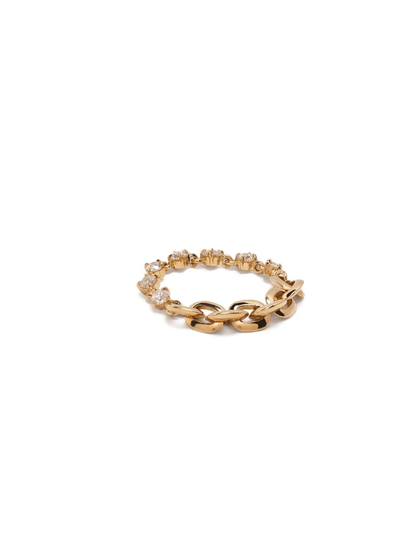 18kt yellow gold Éclat diamond tennis ring