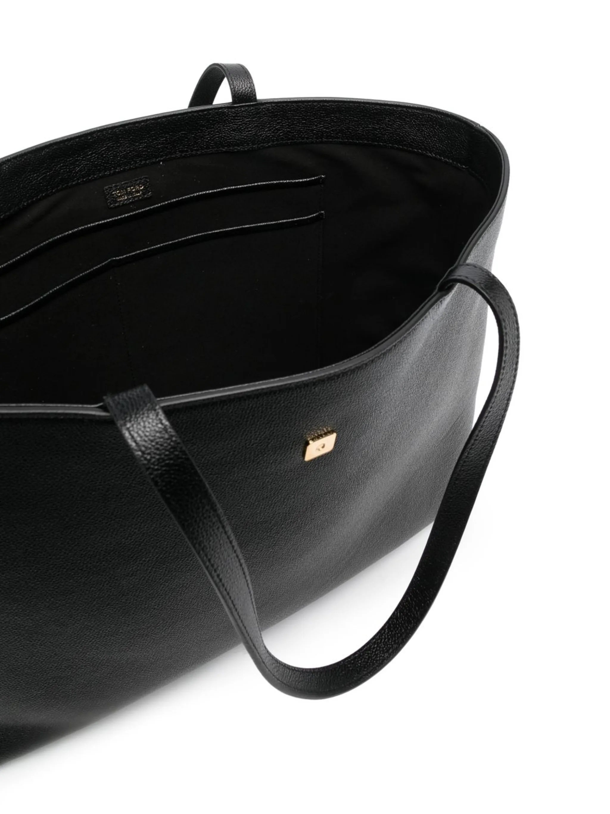logo plaque tote bag