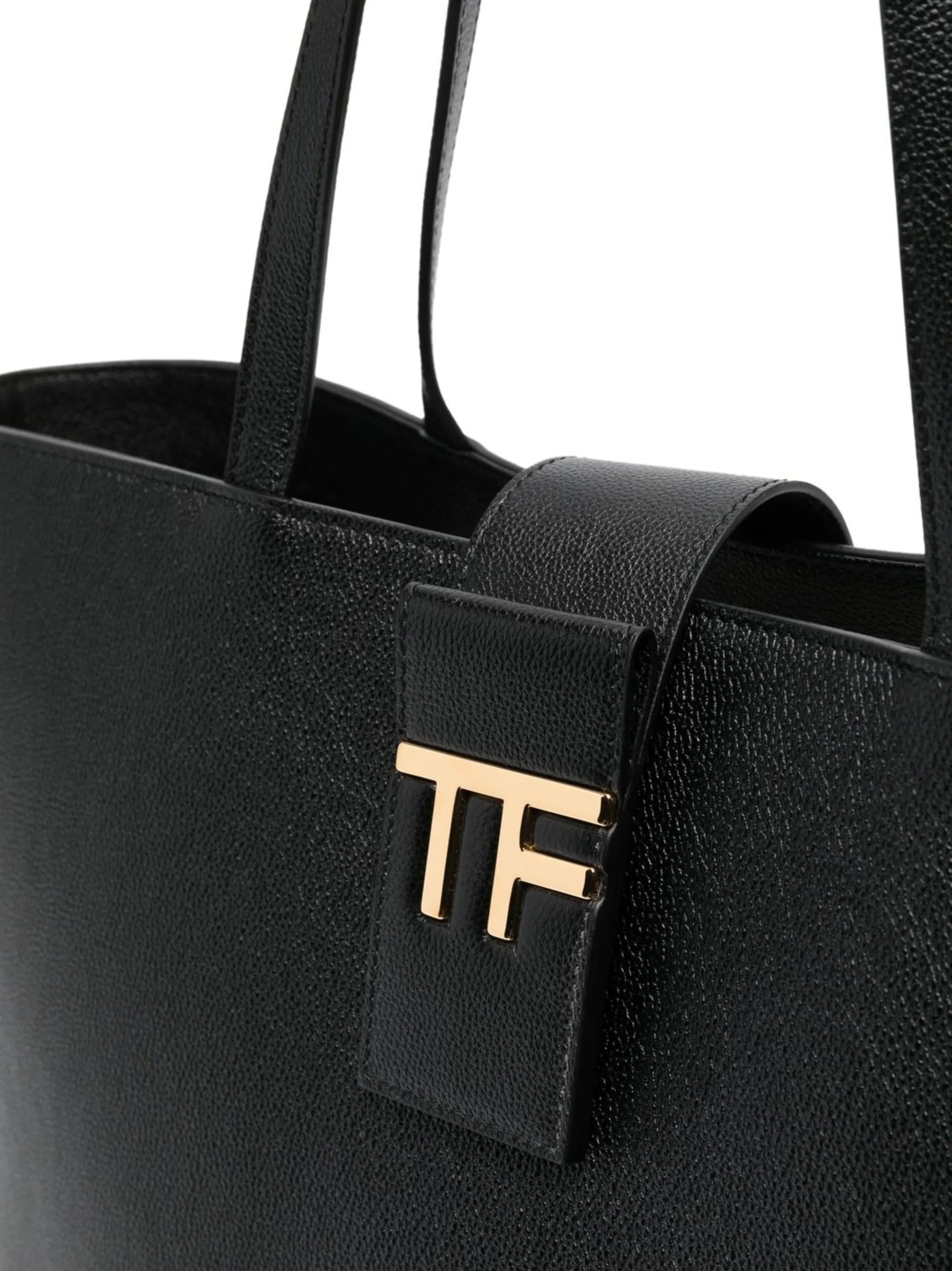logo plaque tote bag