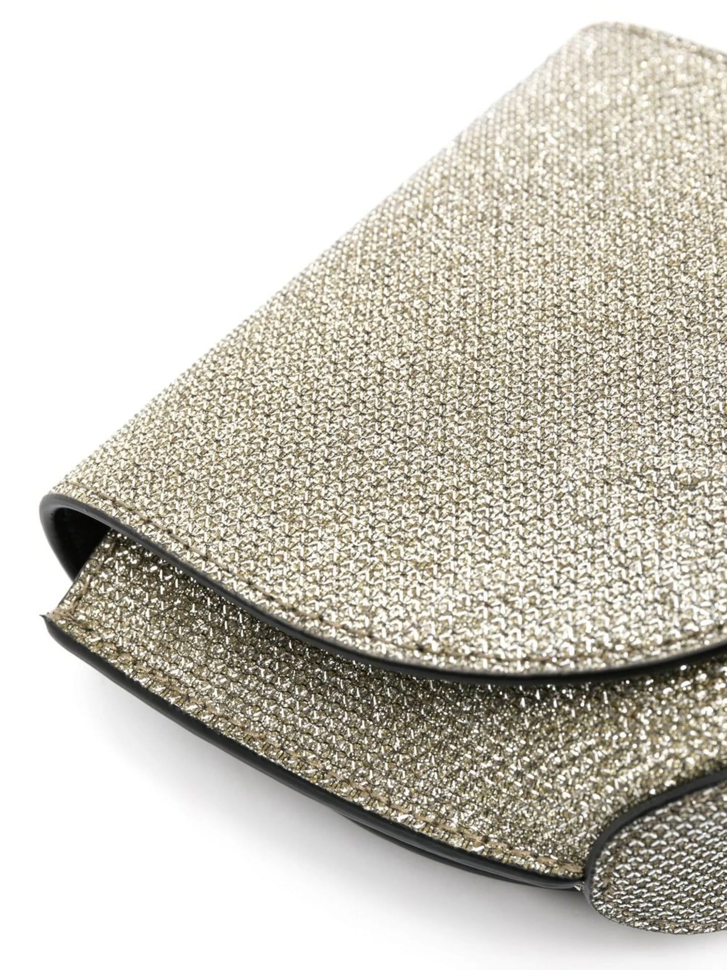 Banner crystal embellished crossbody bag
