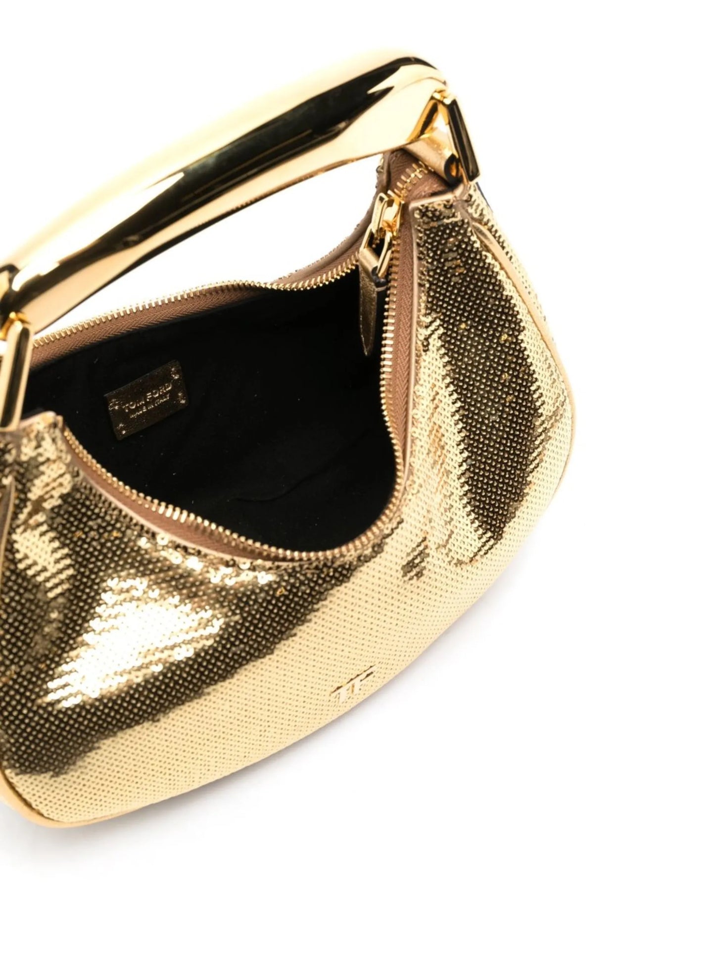 mini Bianca sequin-embellished tote bag