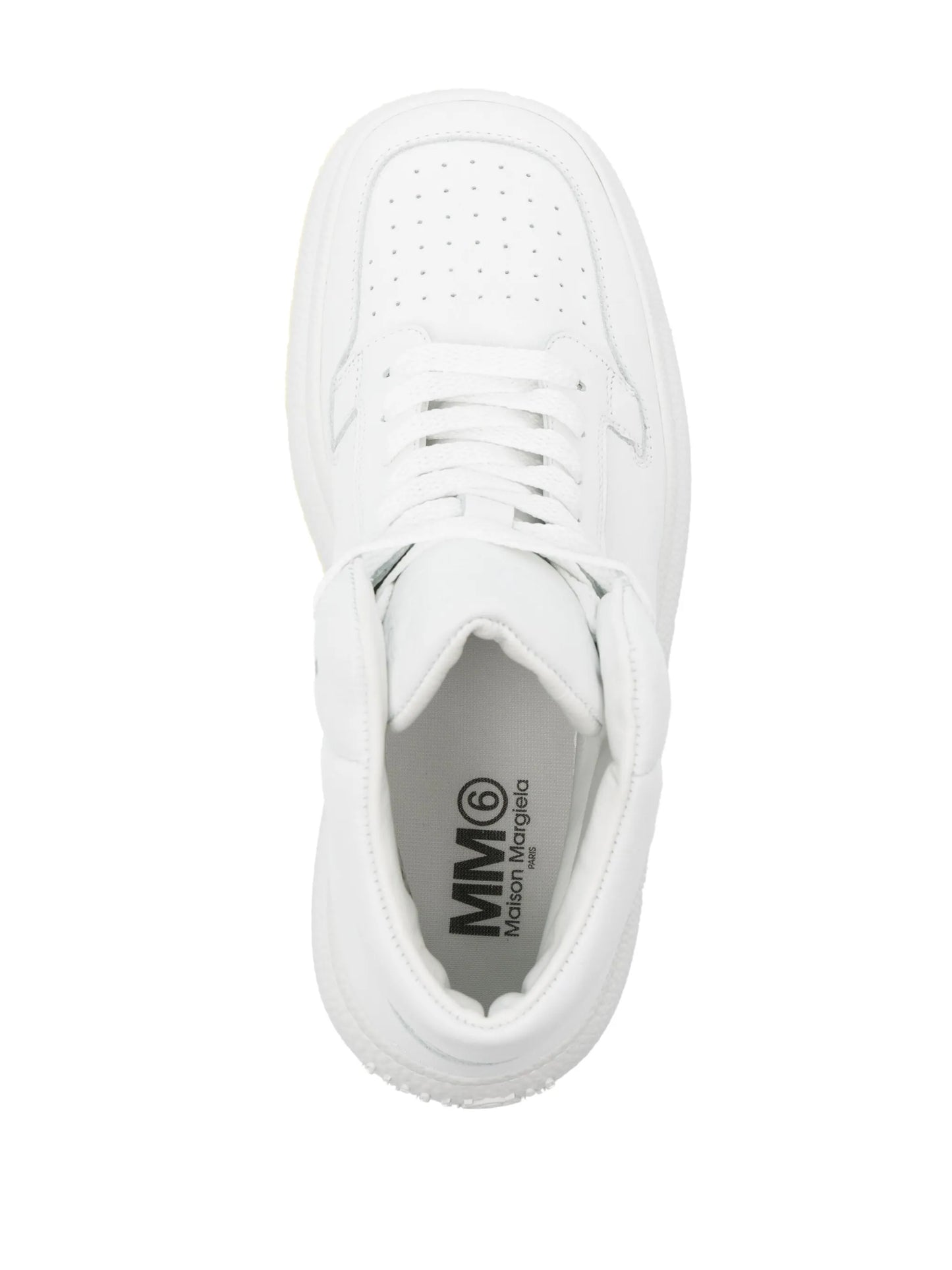 high-top lace-up sneakers