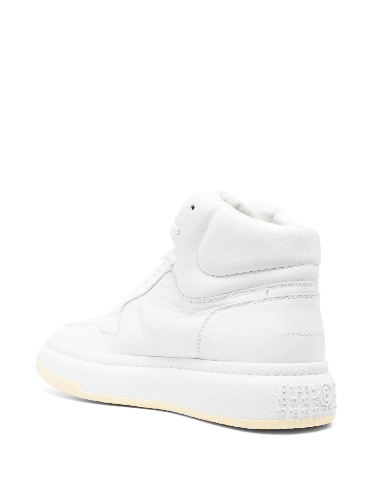 high-top lace-up sneakers