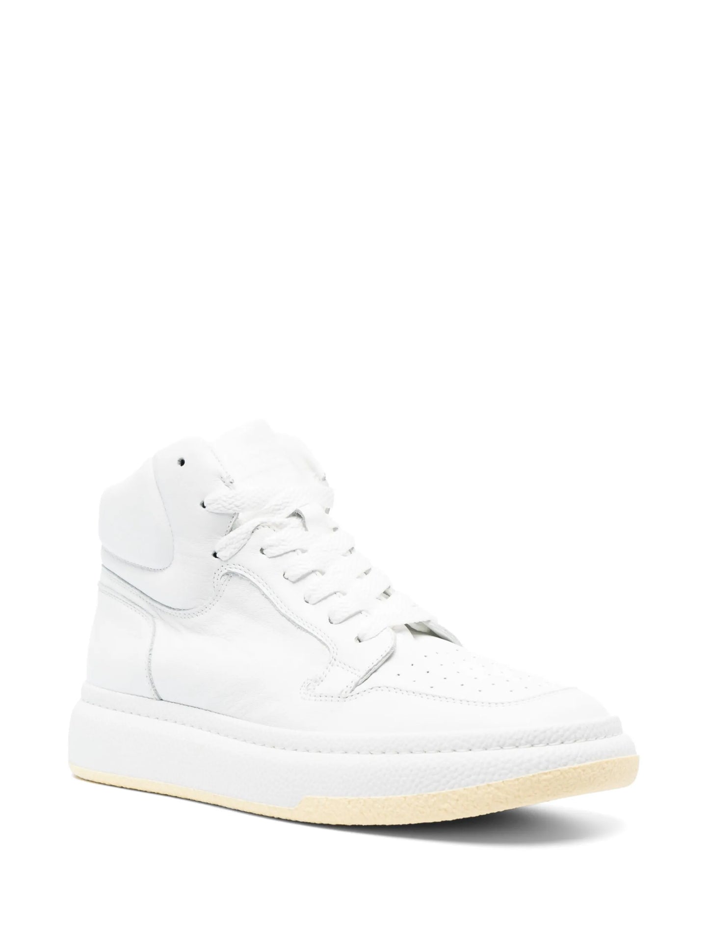 high-top lace-up sneakers