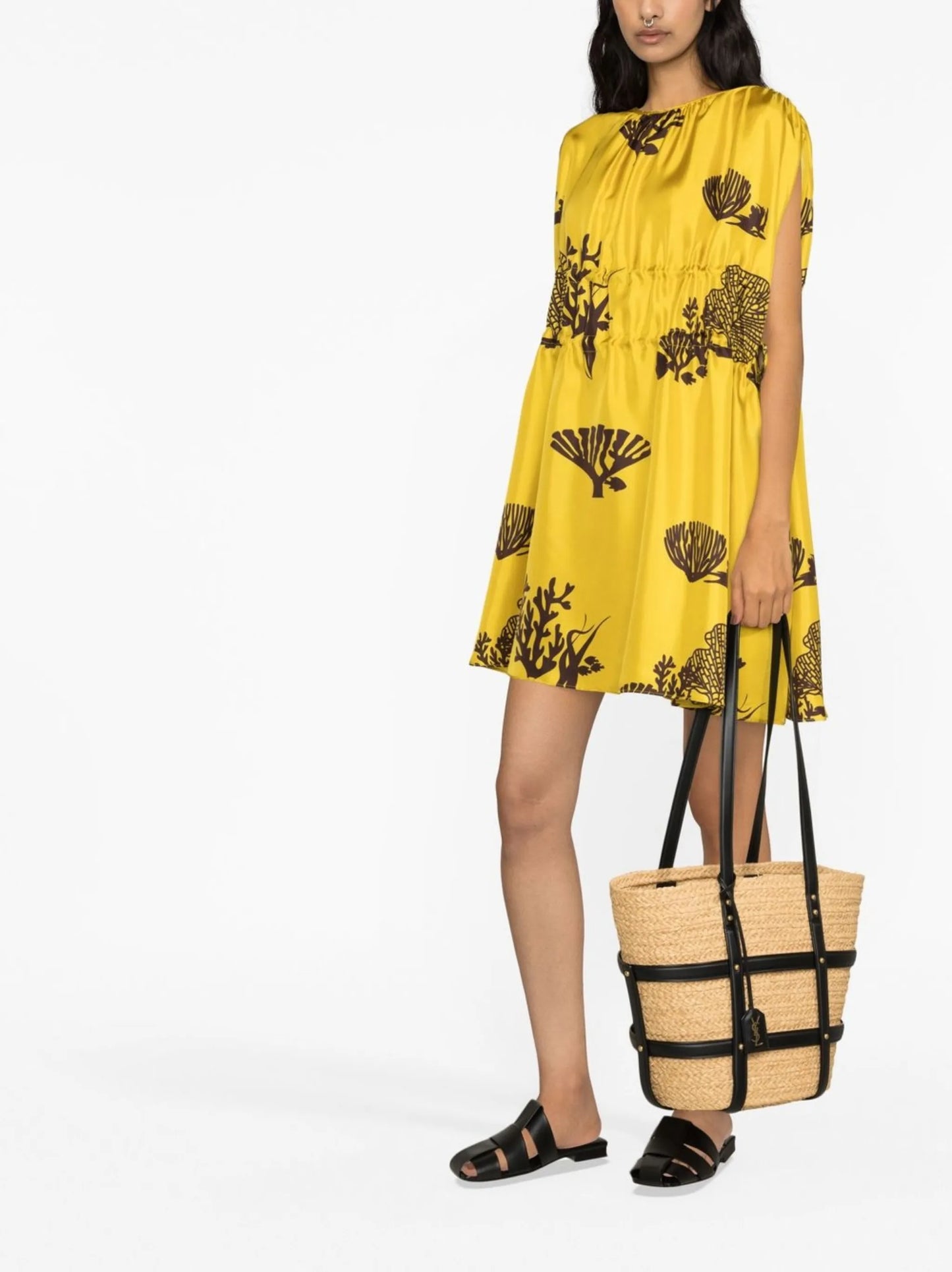 Mata silk minidress