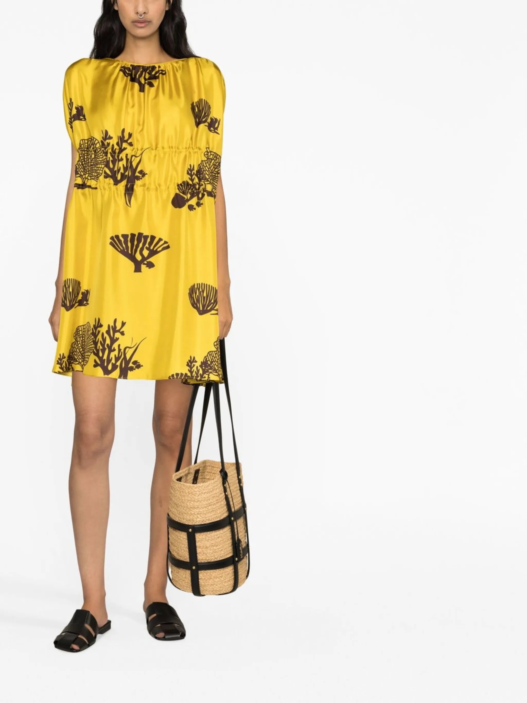 Mata silk minidress