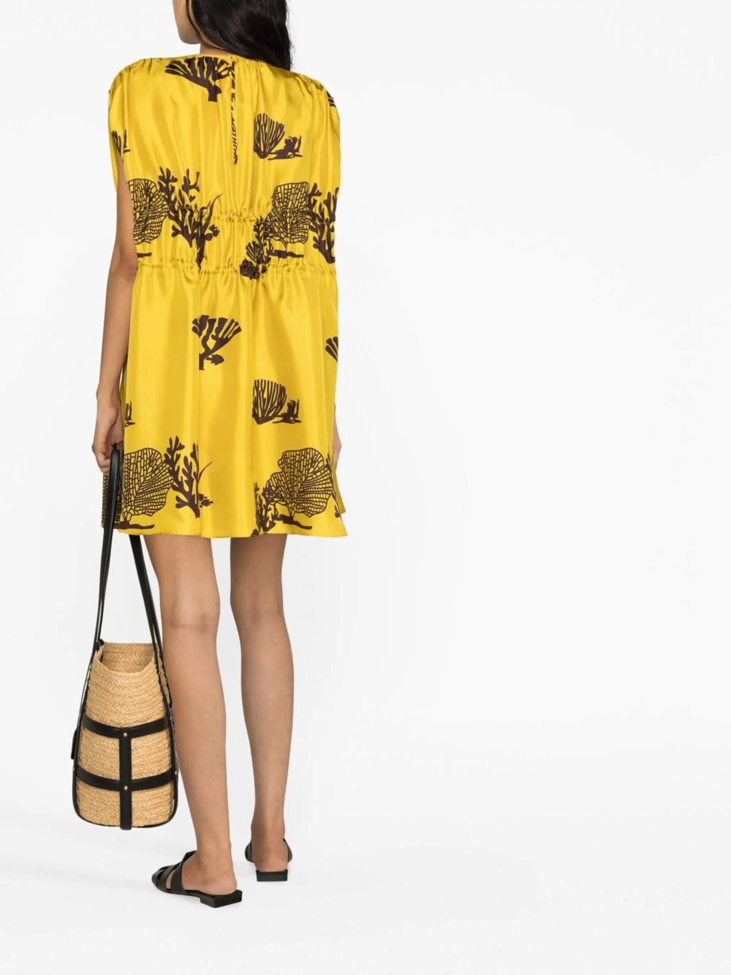 Mata silk minidress