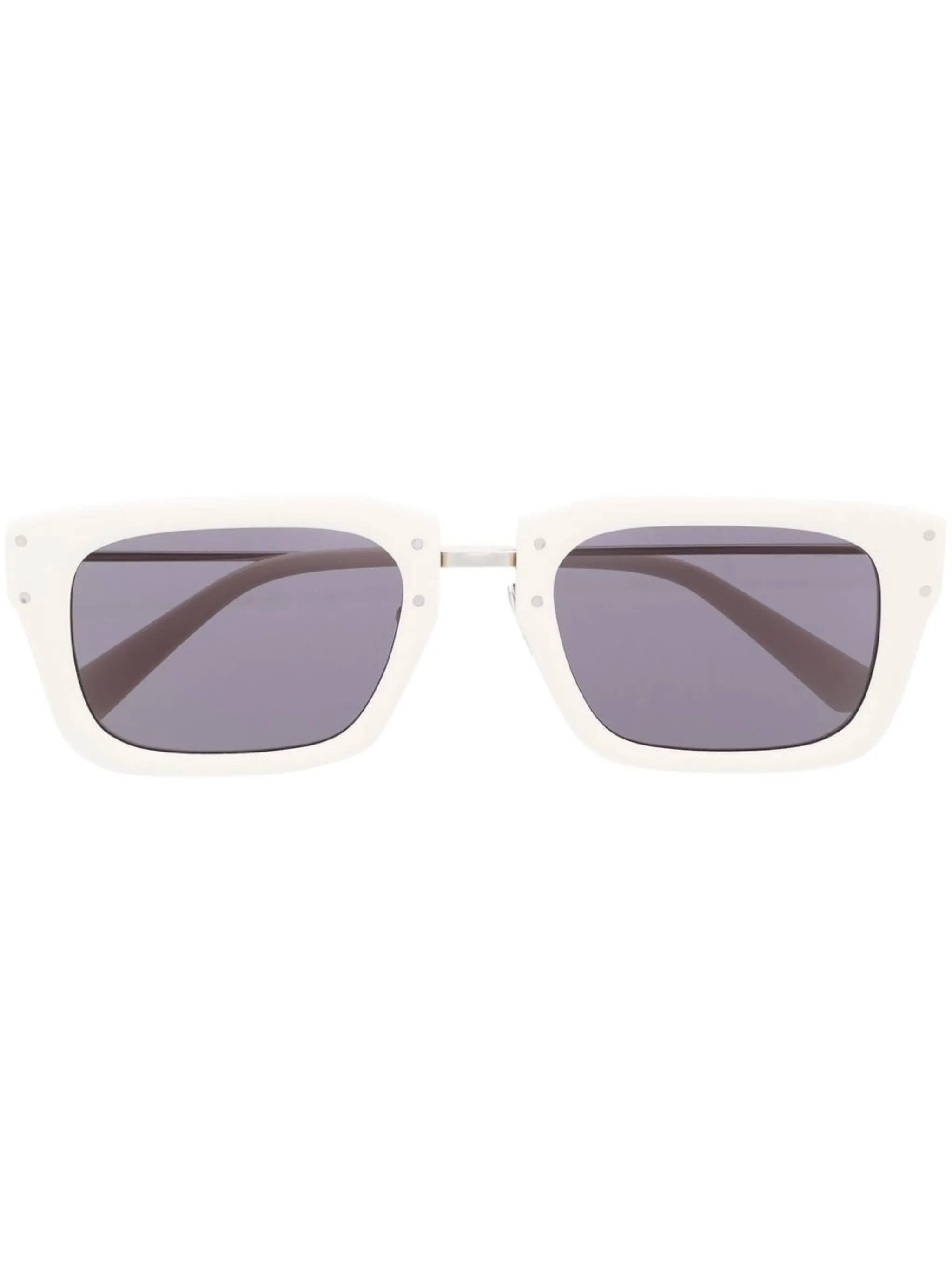 square-frame tinted sunglasses