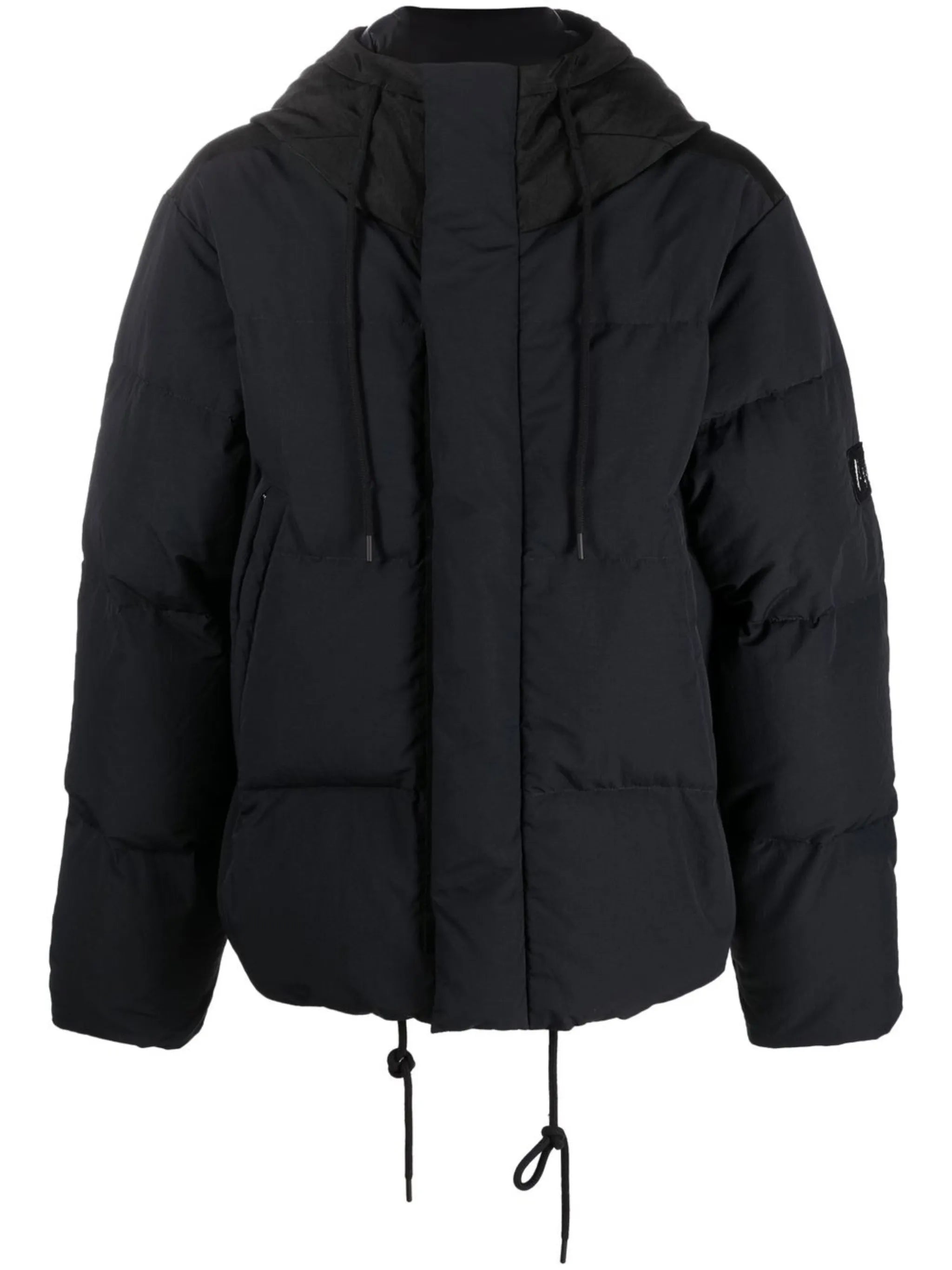 padded hooded jacket