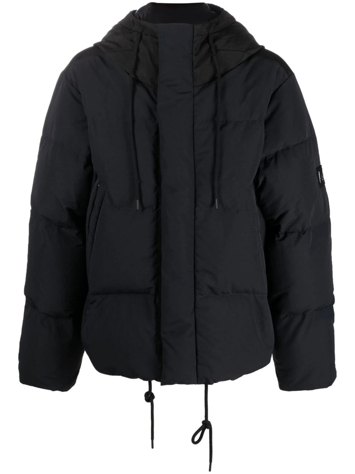 padded hooded jacket