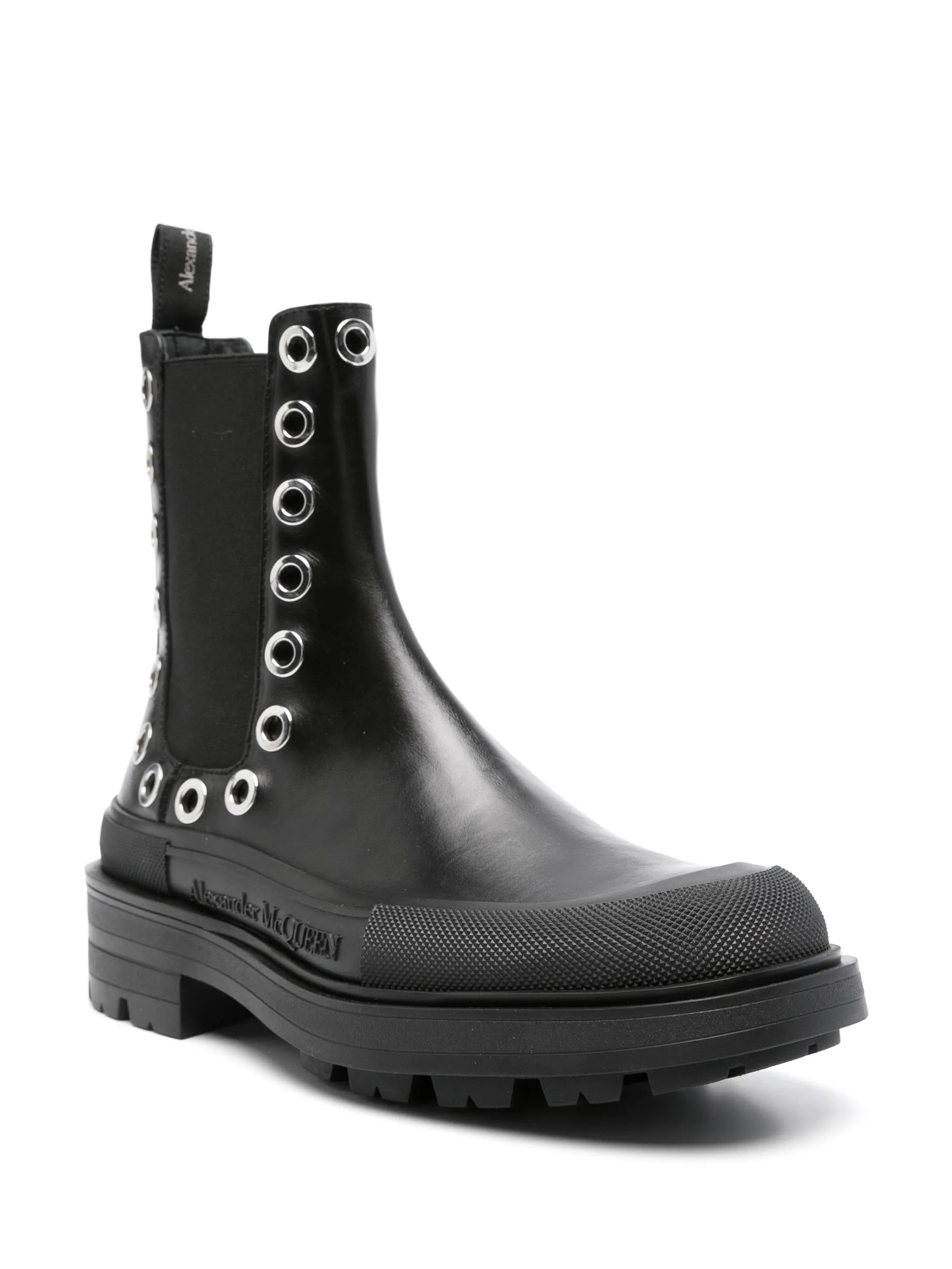 eyelet-detail Chelsea boots
