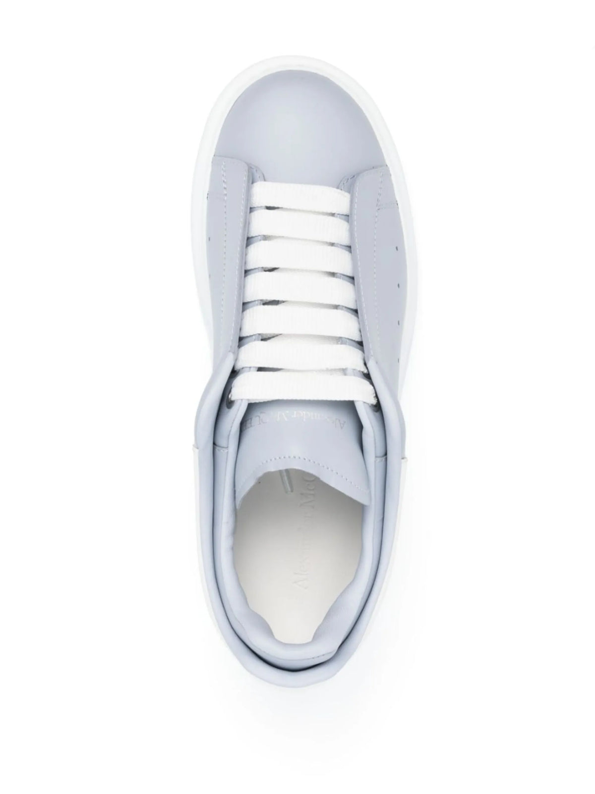 Oversized lace-up sneakers