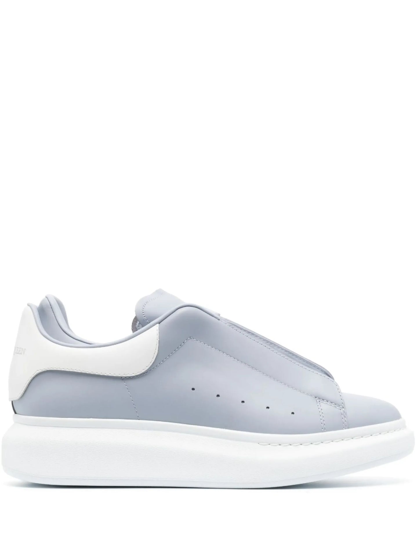 Oversized lace-up sneakers