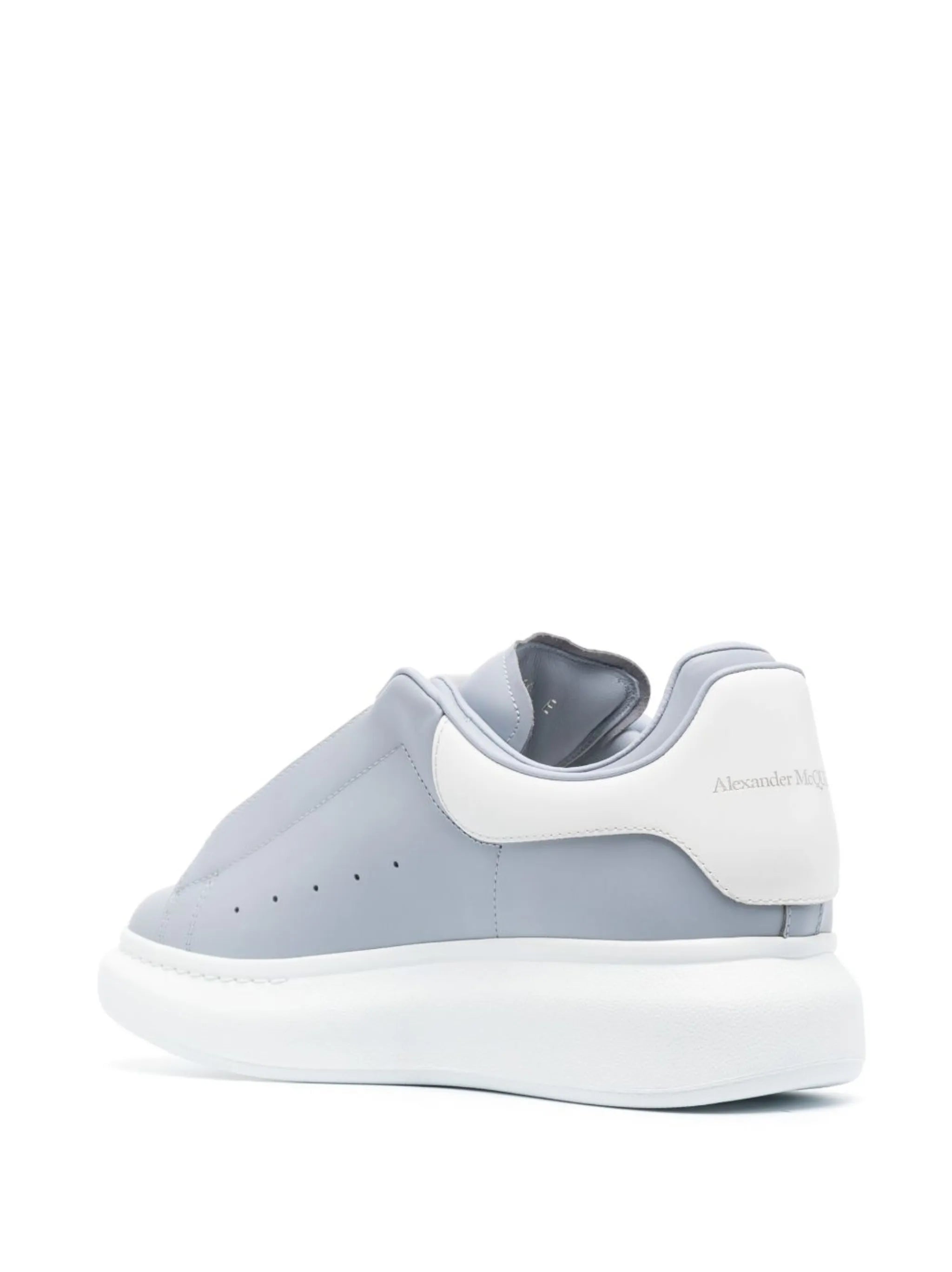 Oversized lace-up sneakers