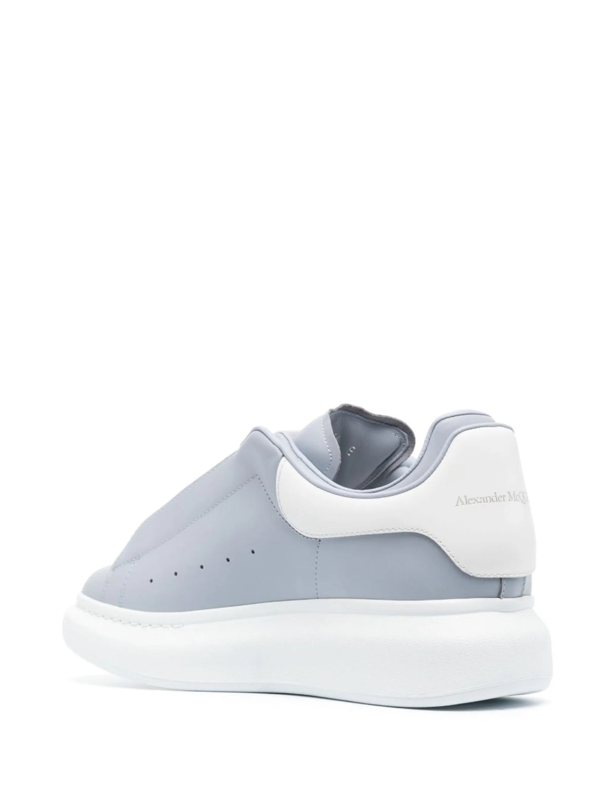 Oversized lace-up sneakers