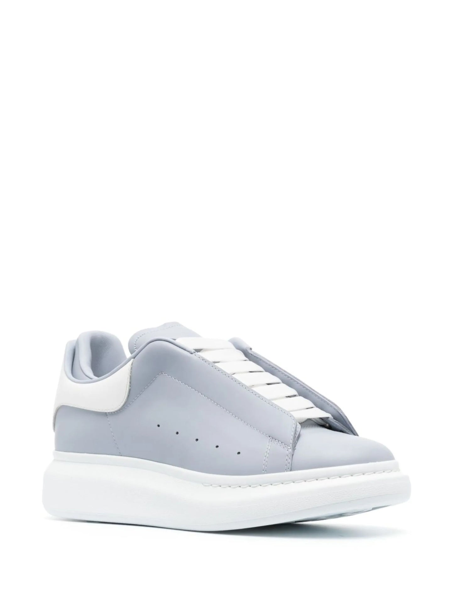 Oversized lace-up sneakers