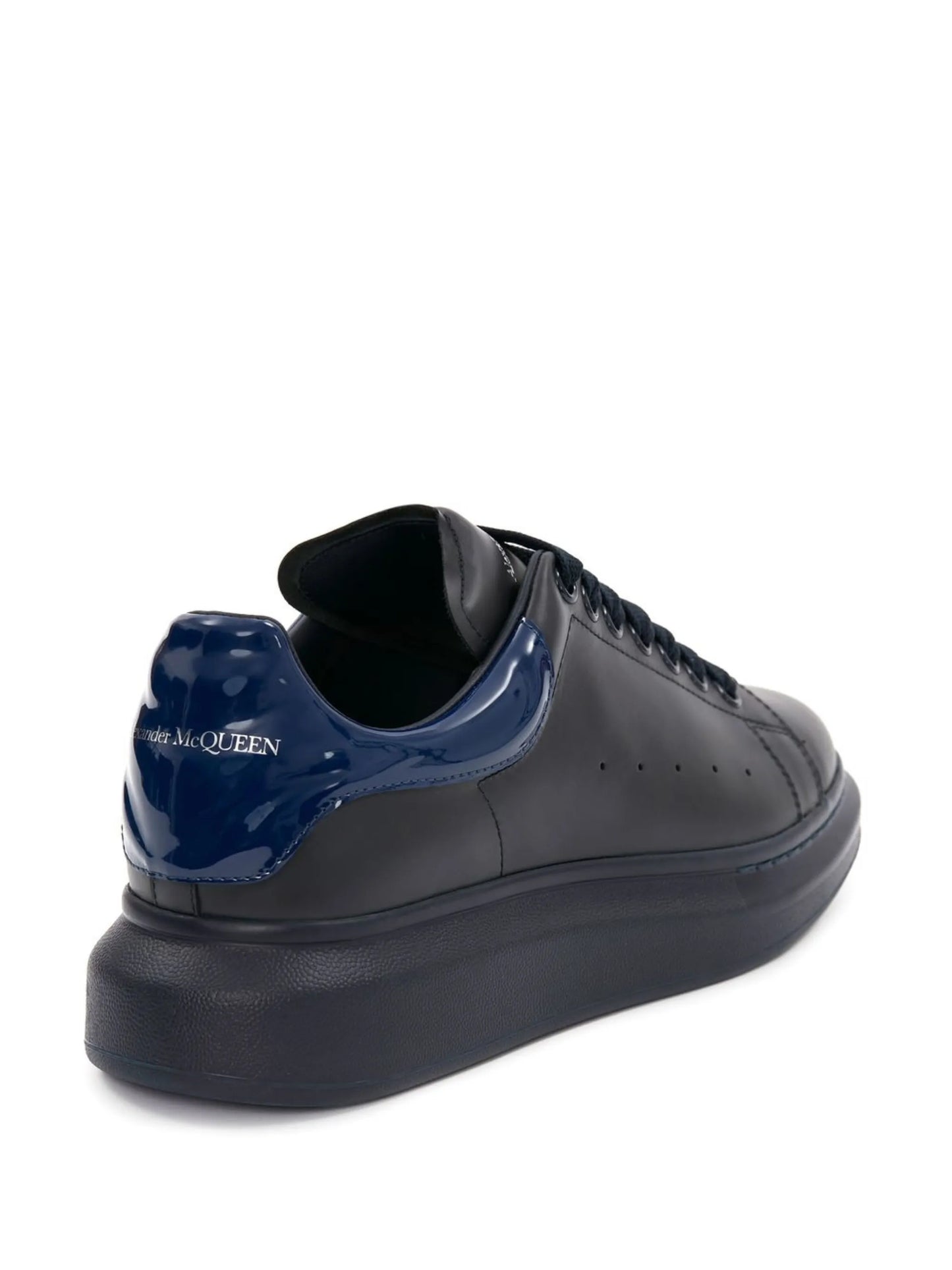 Oversized lace-up sneakers